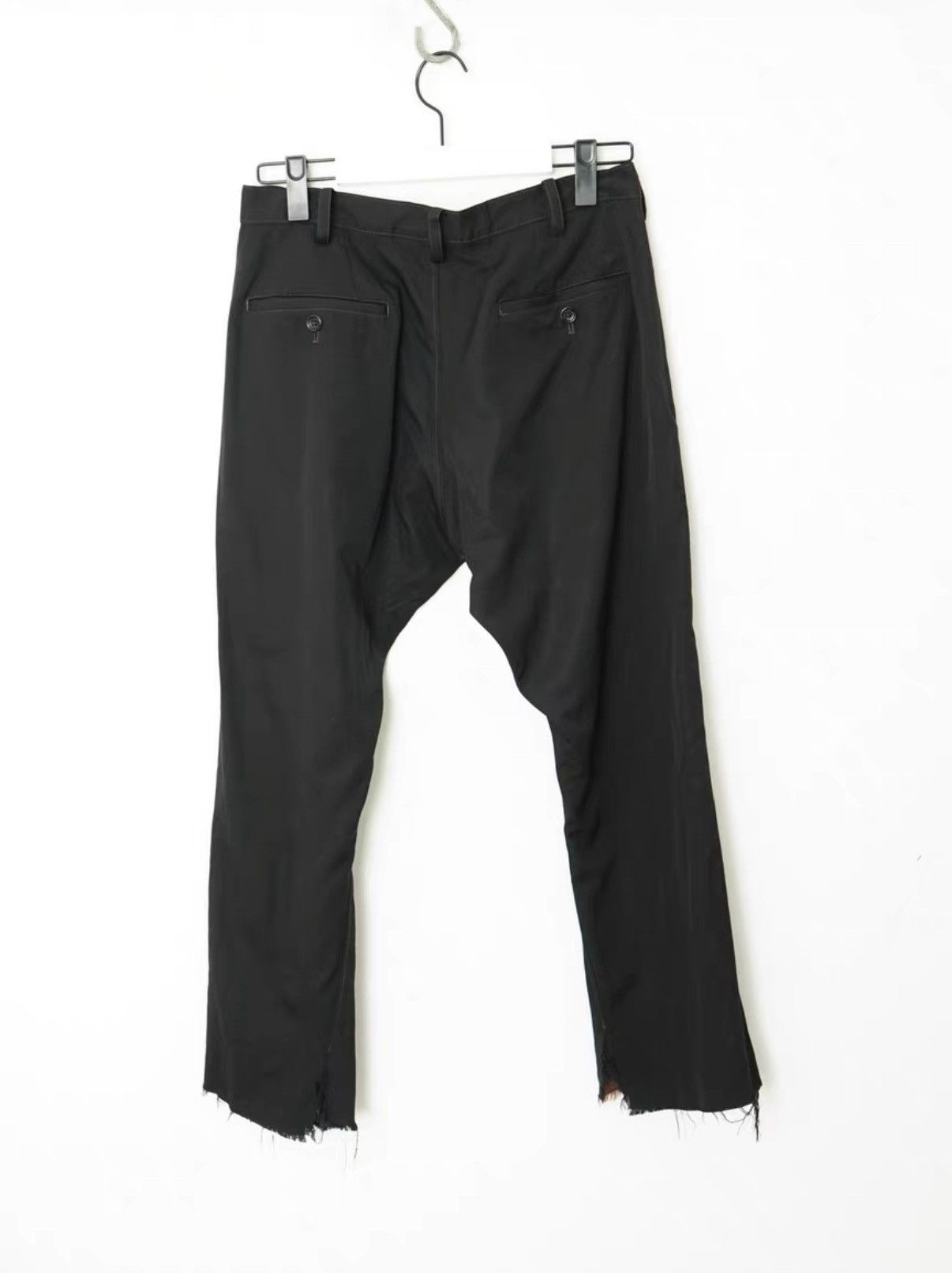 Sulvam Sulvam Double Layer Distressed Pants Size US 32 / EU 48 - 4 Thumbnail