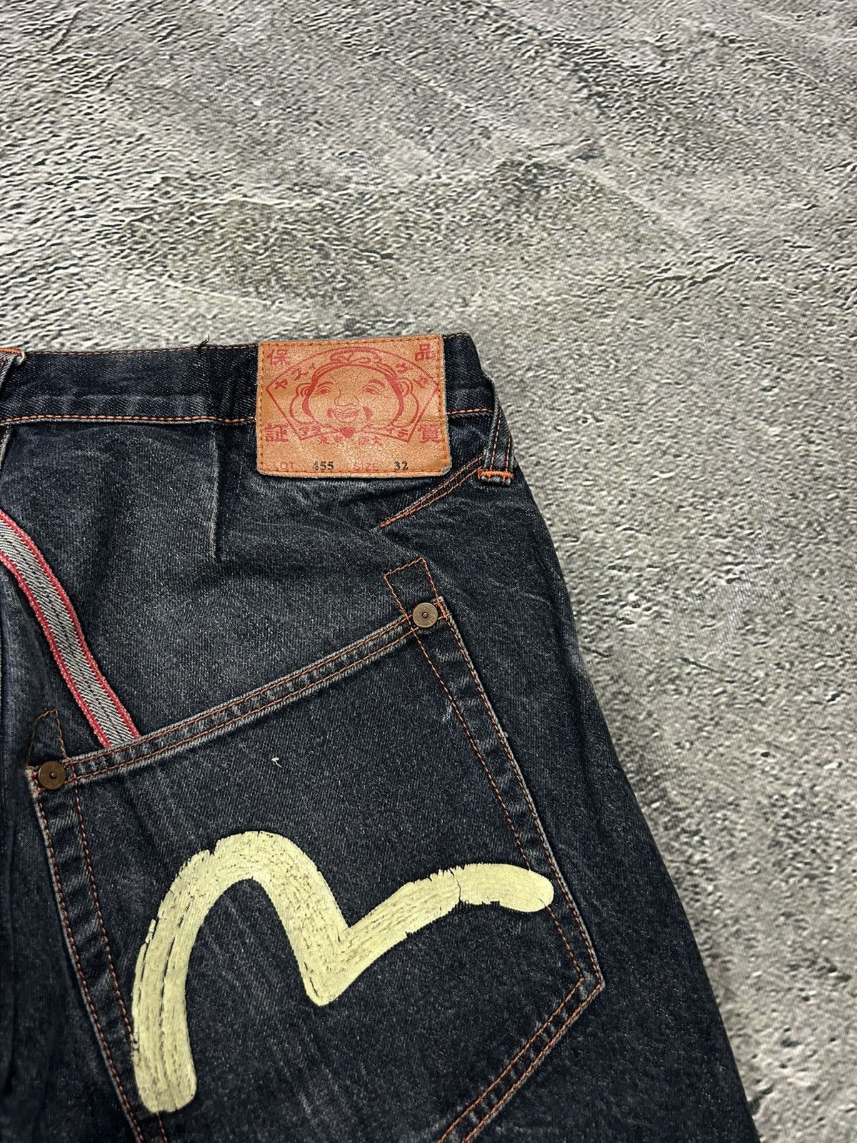 Evisu Evisu jeans vintage handpainted seagull inside out selvedge Size US 32 / EU 48 - 2 Thumbnail
