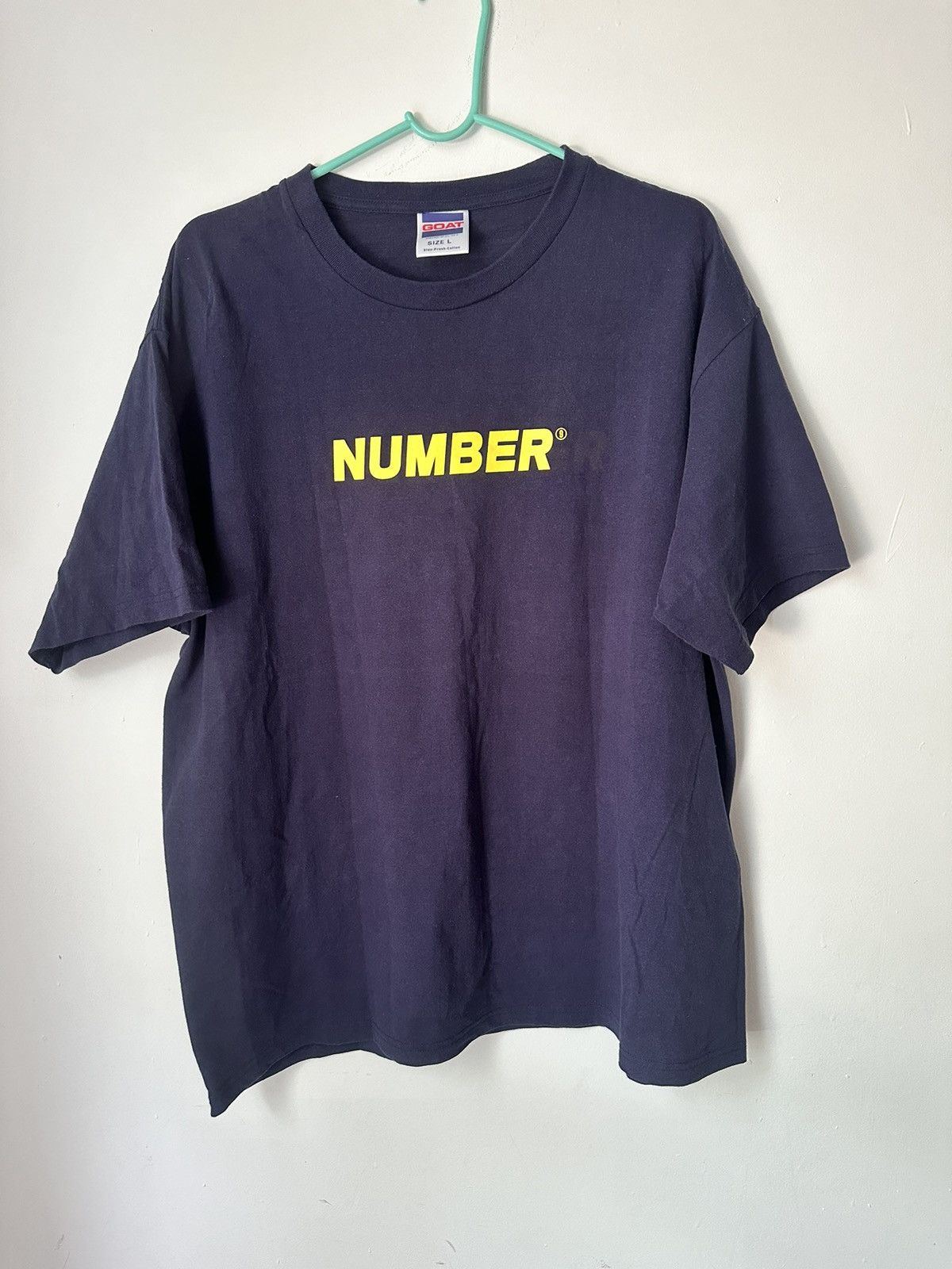 Number (N)ine Number Nine x Goat Oversized T Shirt | Grailed