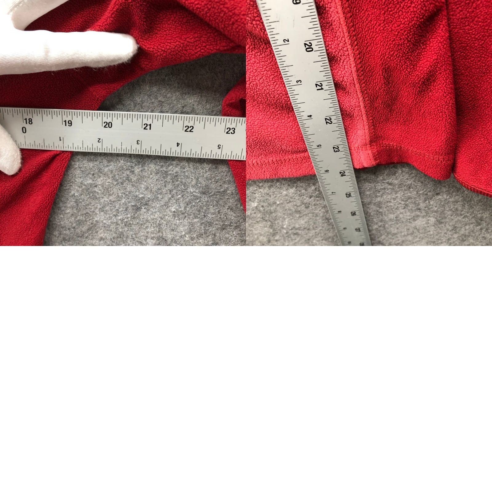 Pinko Columbia Glacial IV Quarter Zip Fleece Pullover Womens M Red Pink Lightweight Size M / US 6-8 / IT 42-44 - 8 Thumbnail