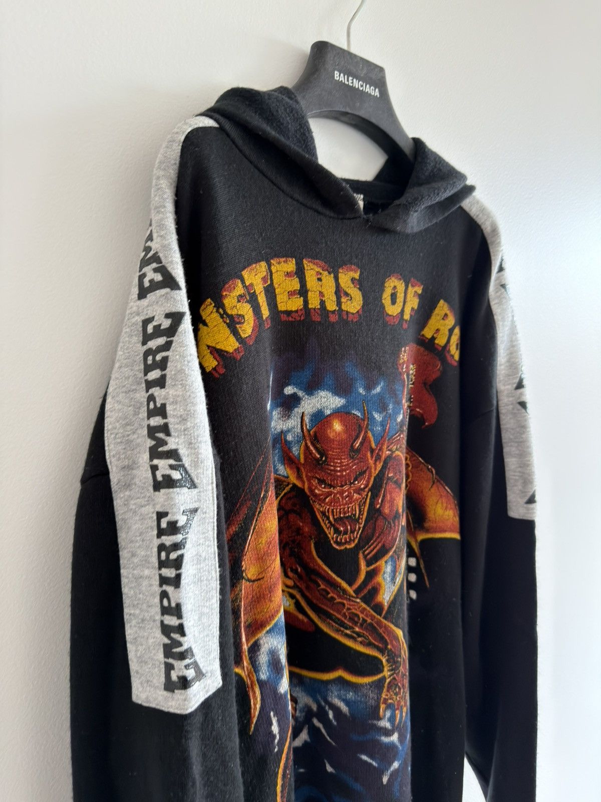 AC/DC *RARE* 1999 90s Monsters of Rock HOODIE ACDC Metallica vtg Size US XL / EU 56 / 4 - 2 Thumbnail