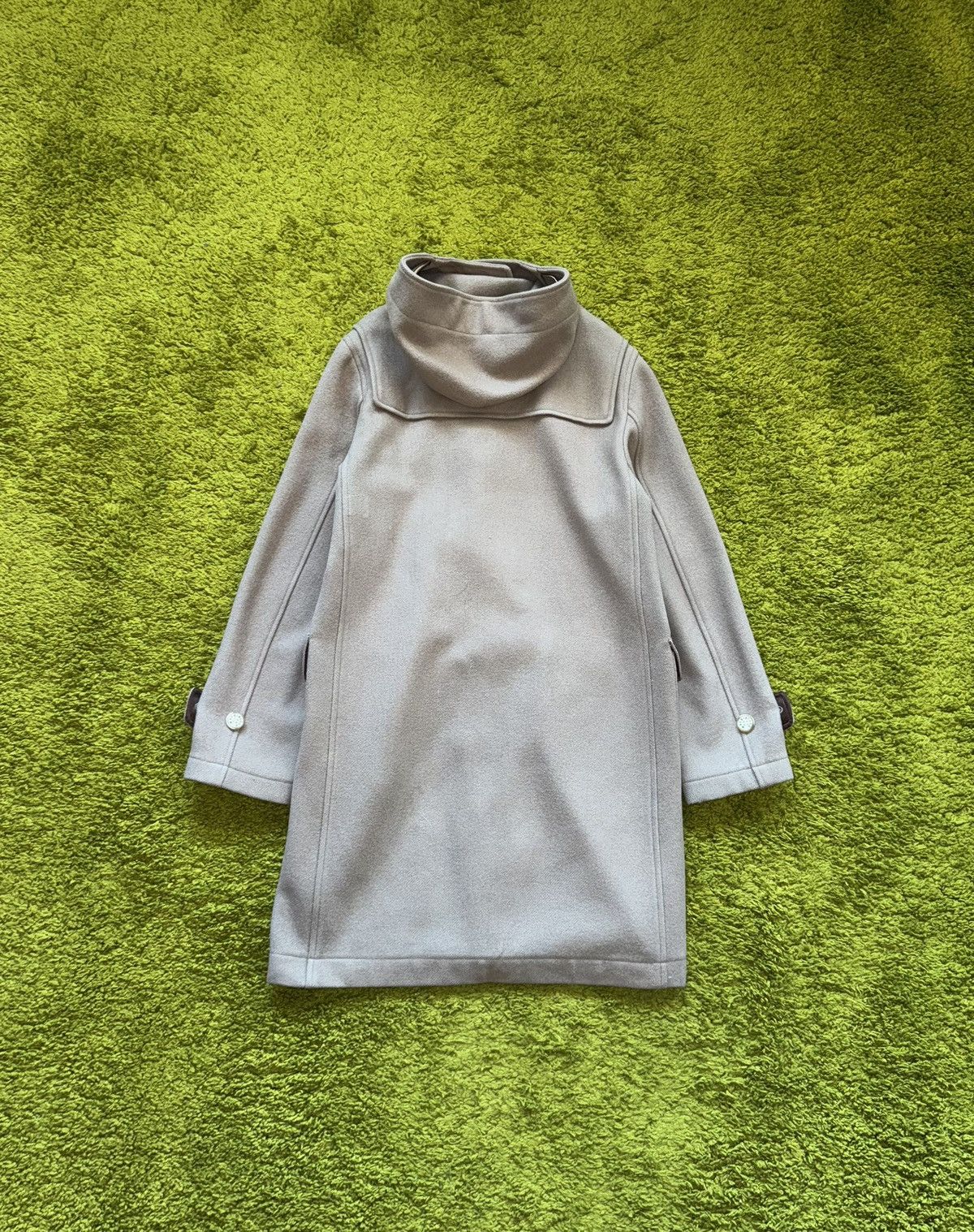 Designer × Mackintosh Mackintosh 100% wool beige duffle coat jacket Size M / US 6-8 / IT 42-44 - 3 Thumbnail