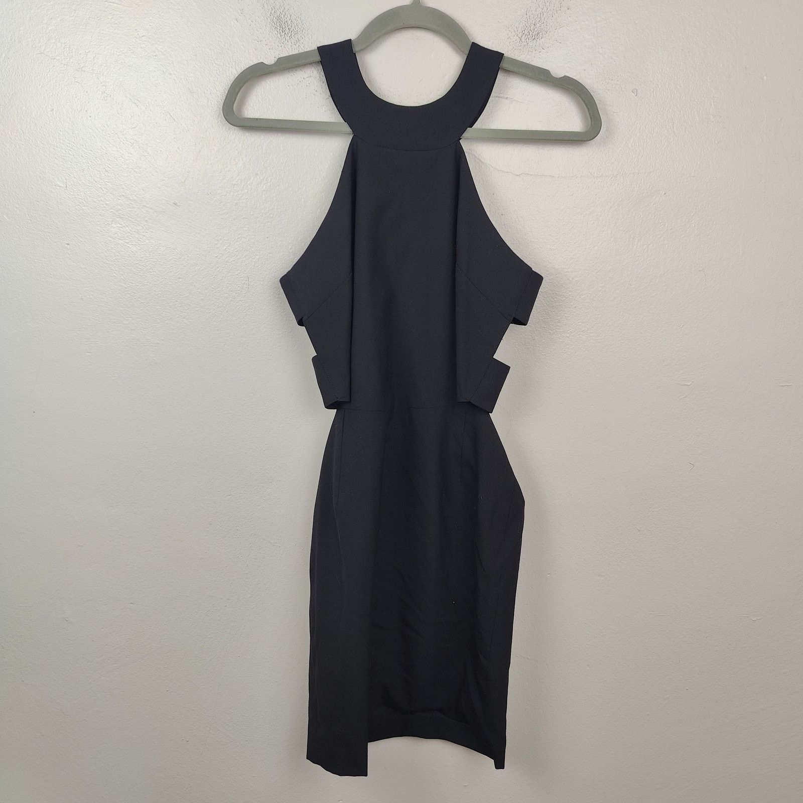 Other Nomia Cut Out Dress Womens 2 Black Sleeveless Mini Y2K Size XS / US 0-2 / IT 36-38 - 1 Thumbnail