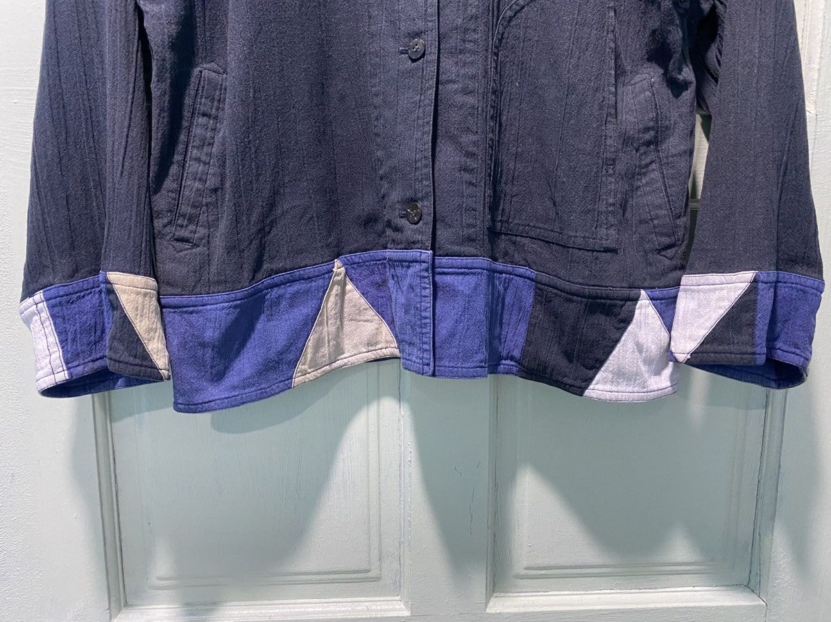 Issey Miyake Vintage 80s Archive ISSEY SPORT 2-Way Collarless Patchwork Size M / US 6-8 / IT 42-44 - 11 Thumbnail
