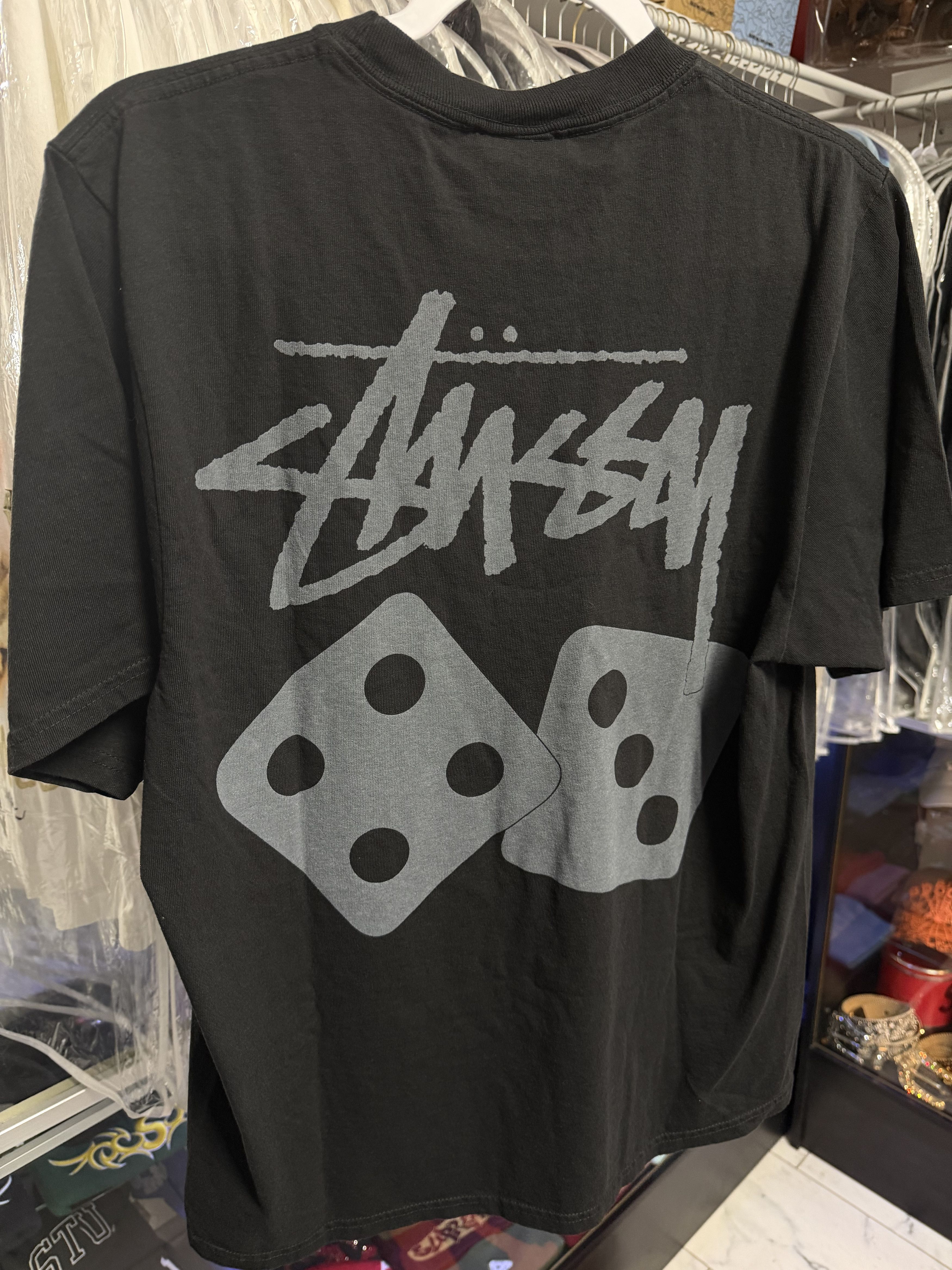 Stussy Stussy Diced Out Tee Smoke size S | Grailed