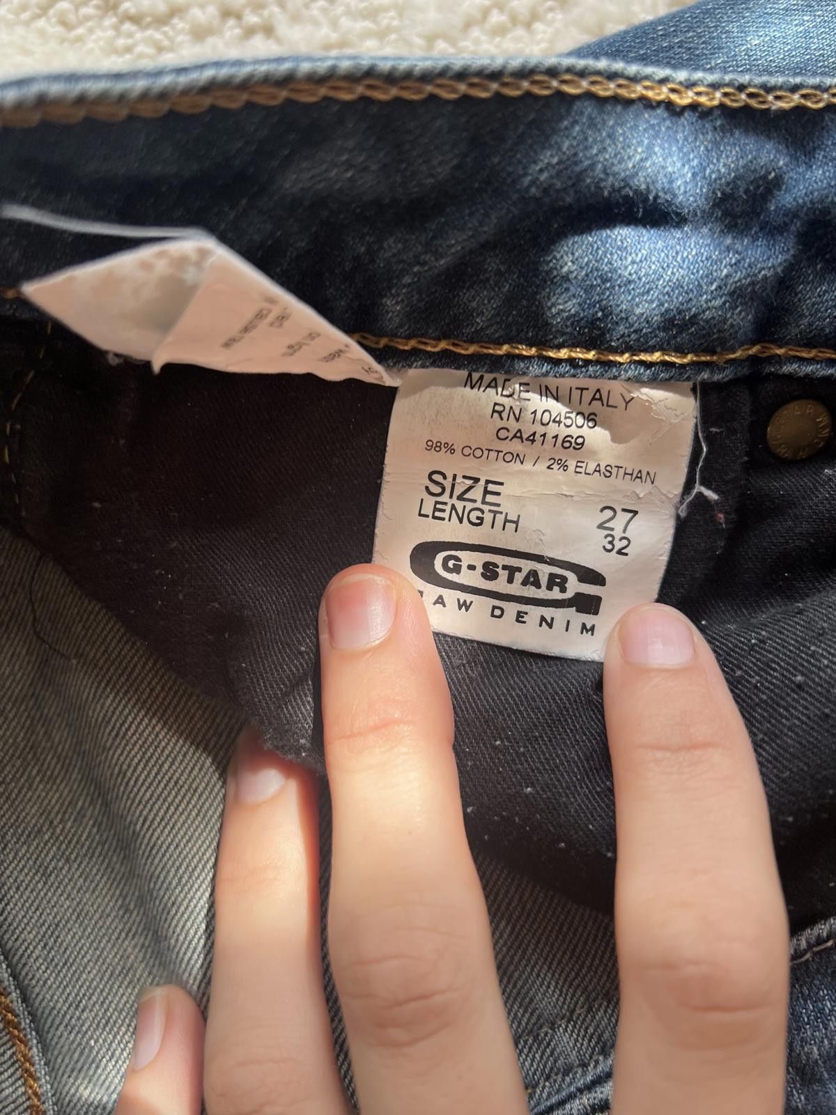 Designer G-Star Raw Women's Jeans Size 27" / US 4 / IT 40 - 6 Thumbnail