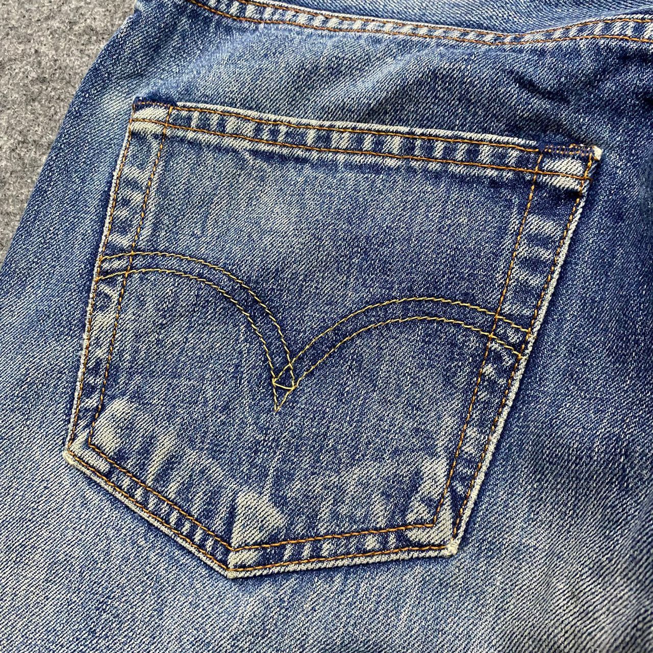 Levi's Vintage Clothing Vintage Levis 503 Distressed Denim Kurt Cobain Style Size US 31 - 14 Thumbnail
