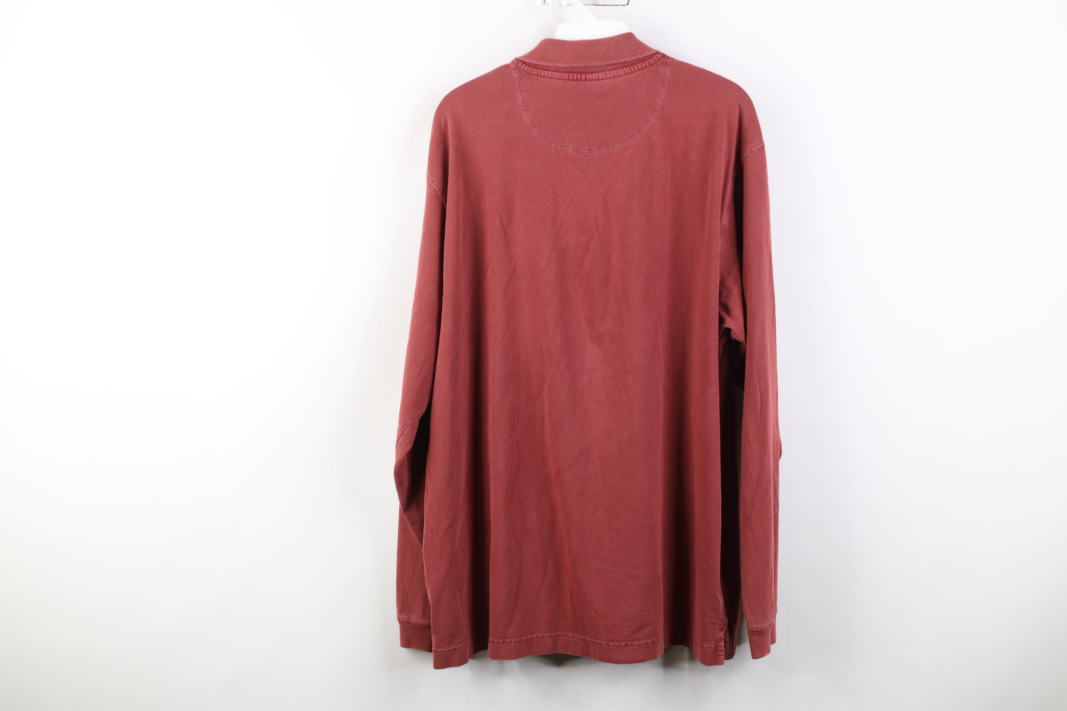 Woolrich Woolen Mills Vintage 90s Woolrich Stonewash Heavy Long Sleeve Rugby Polo Size US M / EU 48-50 / 2 - 15 Thumbnail
