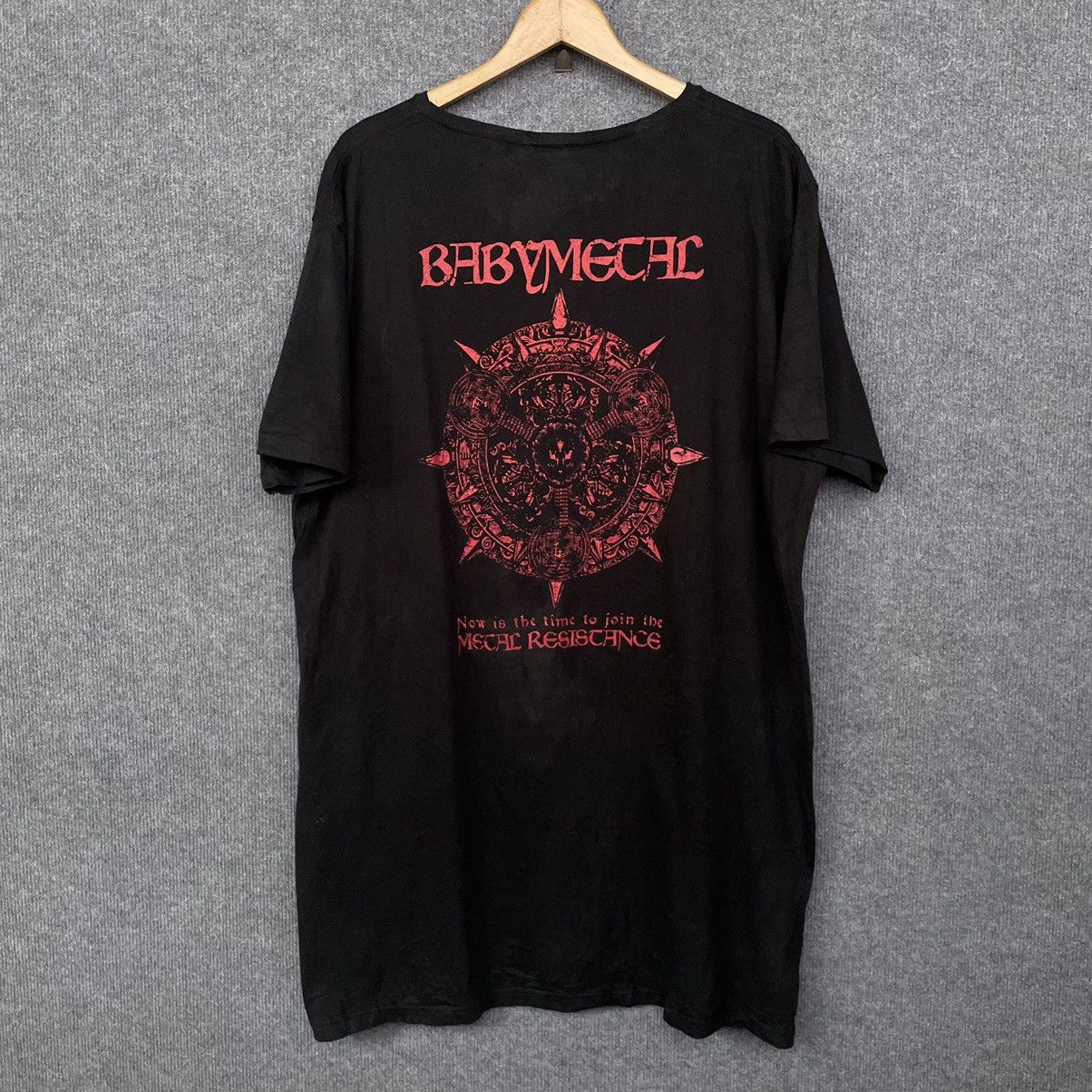 Band Tees × Japanese Brand Babymetal Japanese Kawaii Metal Band The One Song Promo Tee Size US XXL / EU 58 / 5 - 6 Thumbnail