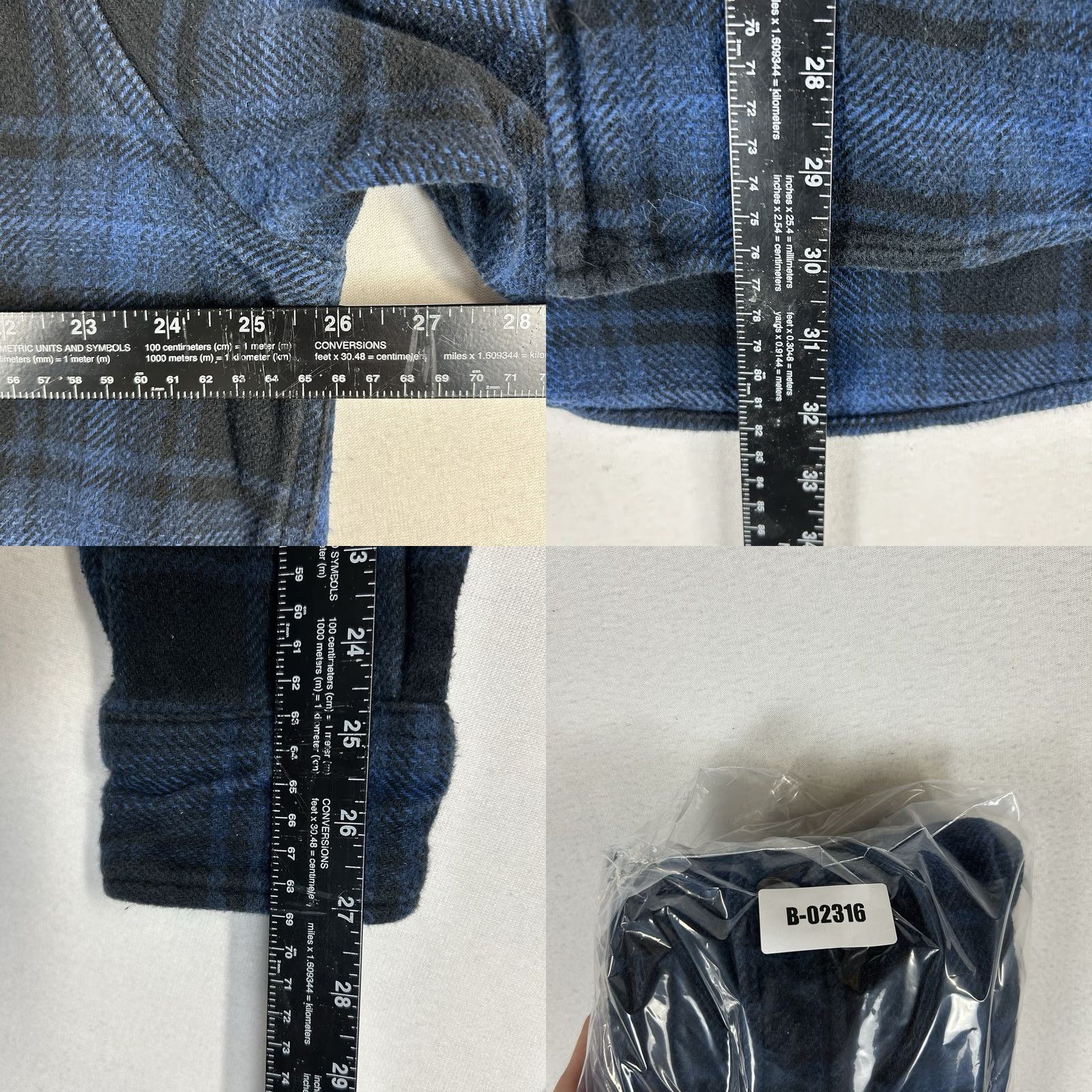 Orvis Orvis Flannel Shirt Jacket Mens 2XL Blue Plaid Logo Pockets Shacket Outdoor Vintage: No, 2XL? Size US XXL / EU 58 / 5 - 8 Thumbnail