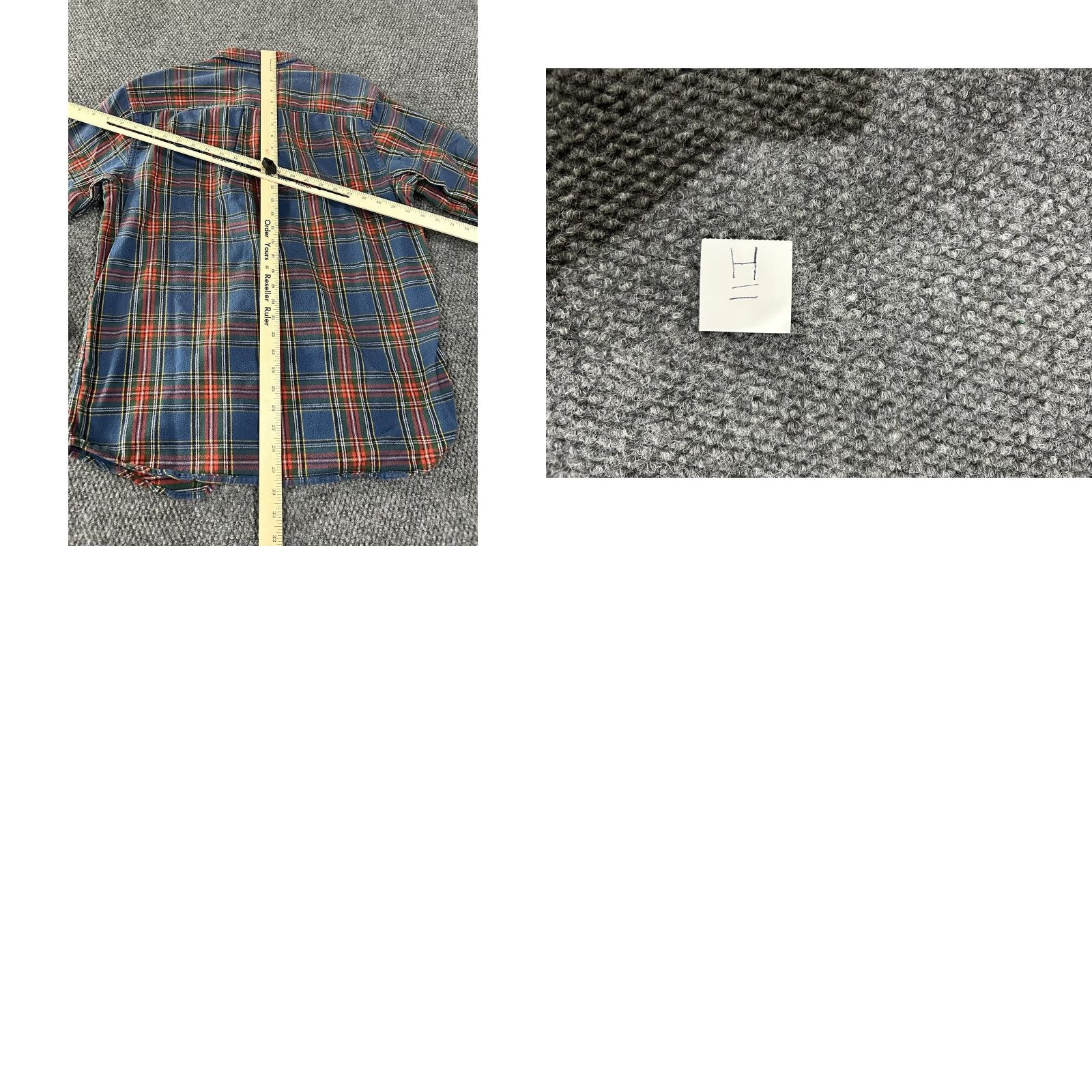 Vintage L.L.Bean Shirt Mens M Blue Plaid Flannel Button Front Long Sleeve Cotton Size US M / EU 48-50 / 2 - 8 Thumbnail