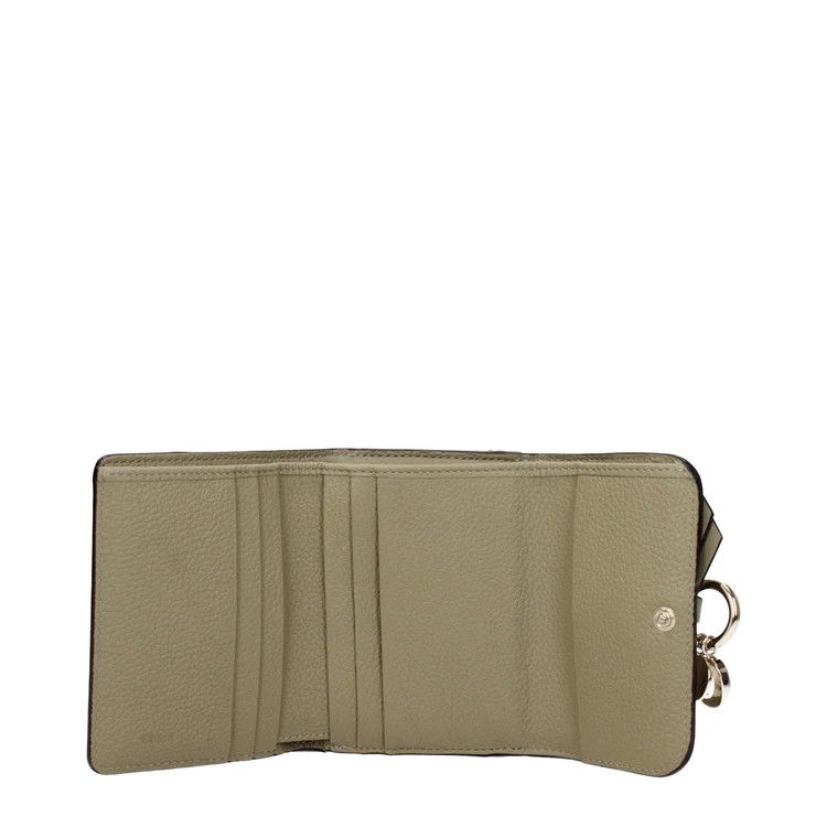 Chloe ob1o1e1024 Size: OS / Leather Wallets in Green Size ONE SIZE - 2 Thumbnail