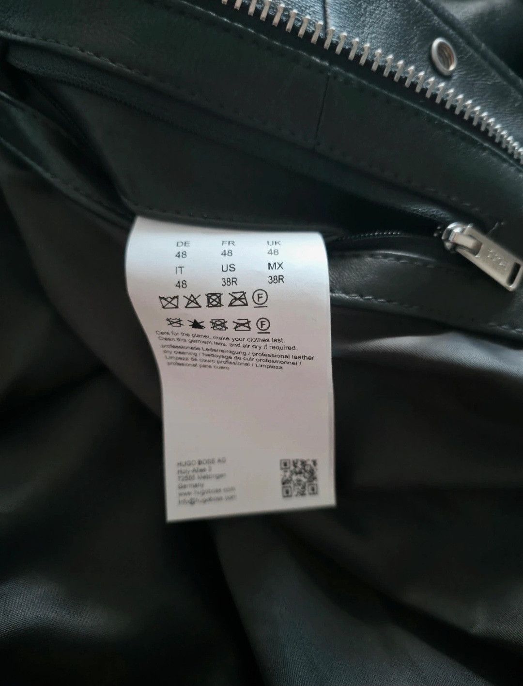 Porsche Design PORSCHE x BOSS LEATHER JACKET Size US M / EU 48-50 / 2 - 10 Thumbnail