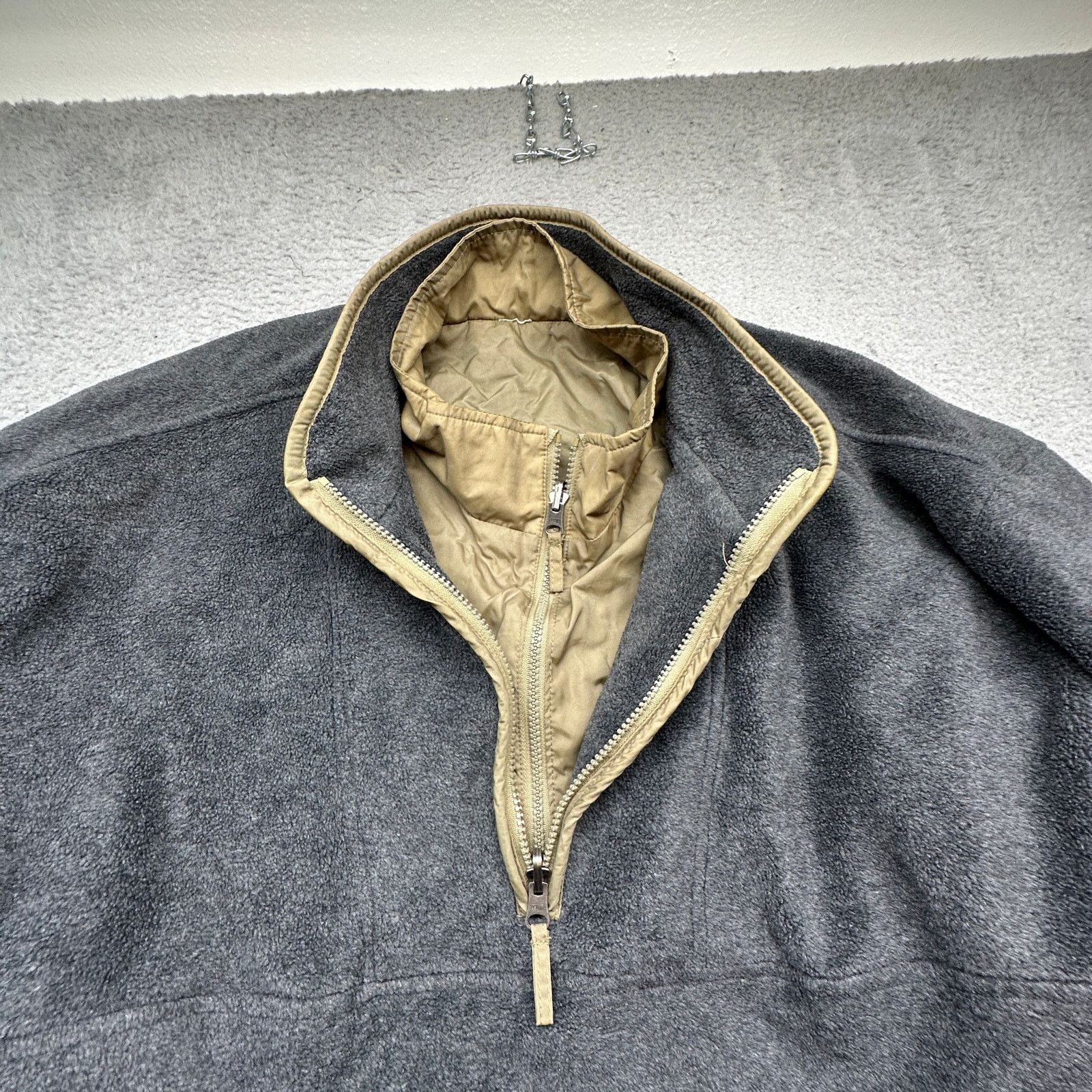 Old Navy VTG Old Navy 1/4 Zip Reversible Fleece Jacket Mens XXL Gray Size US XXL / EU 58 / 5 - 10 Thumbnail