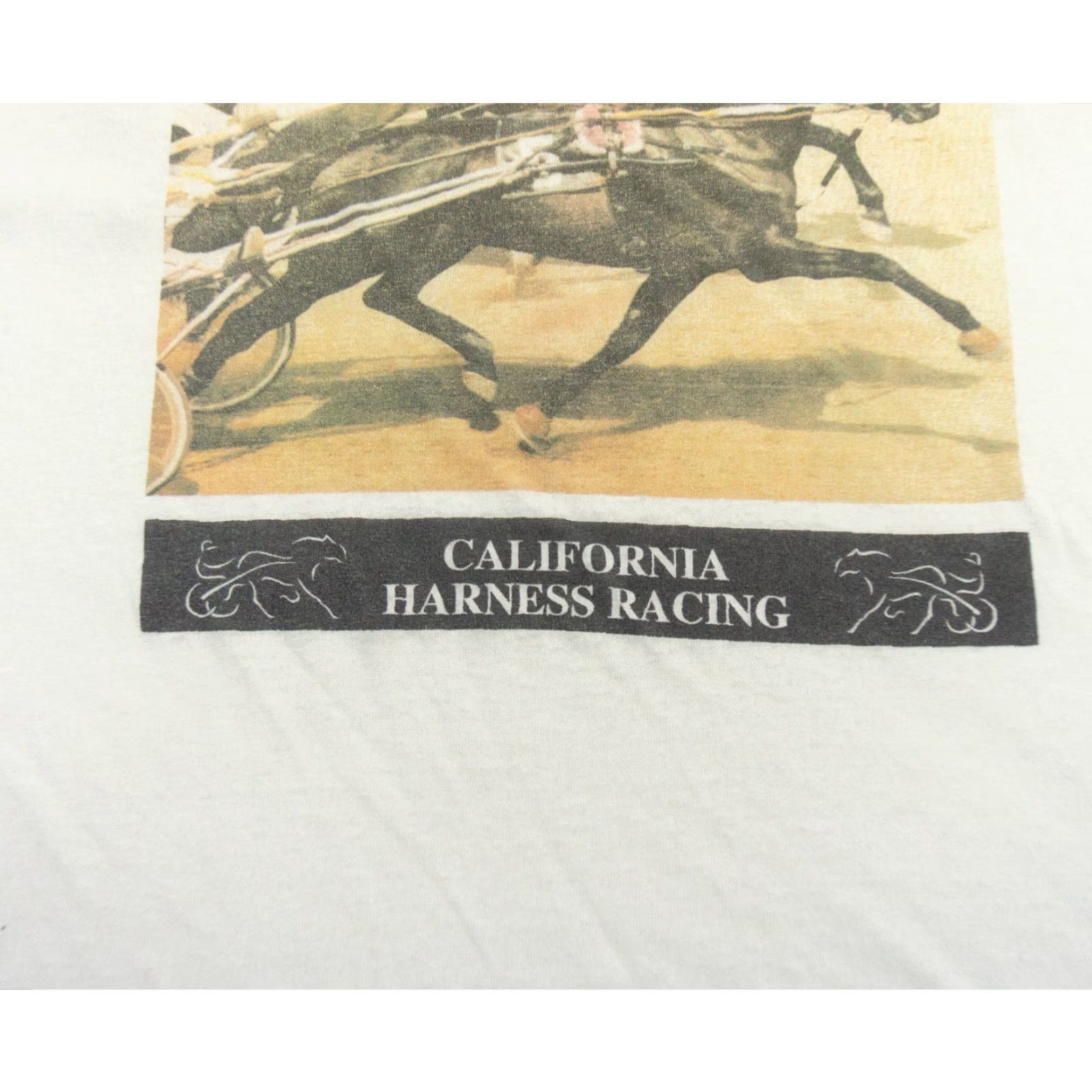 Vintage VINTAGE California Harness Racing Shirt Mens XL White 90s California Harness Racing Pocket Shirt Mens XL White 90s Size US XL / EU 56 / 4 - 3 Thumbnail