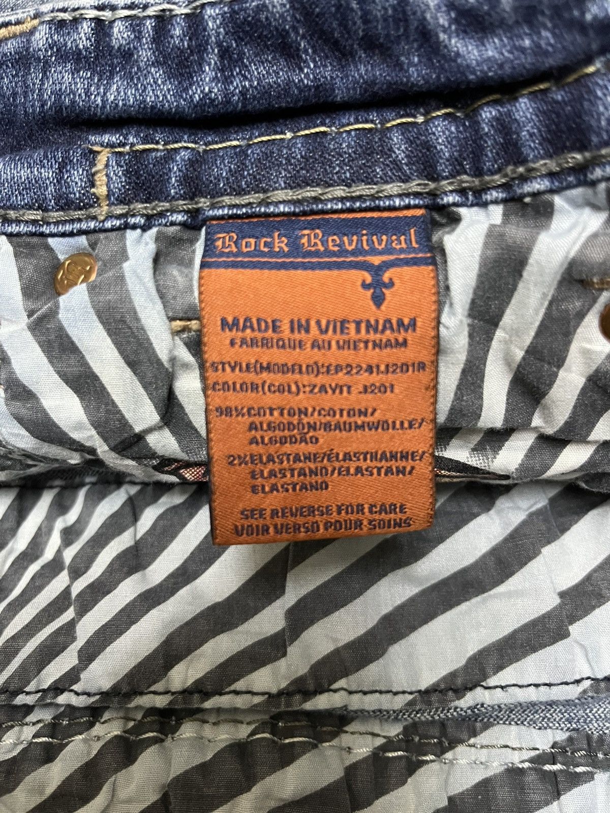 Rock Revival Strait Cut Denim Jeans