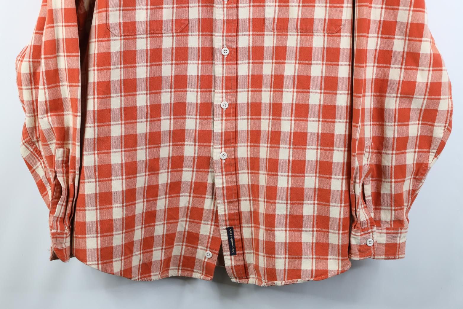 Abercrombie & Fitch Vintage 90s Abercrombie & Fitch Flannel Button Shirt Plaid Size US XL / EU 56 / 4 - 3 Thumbnail