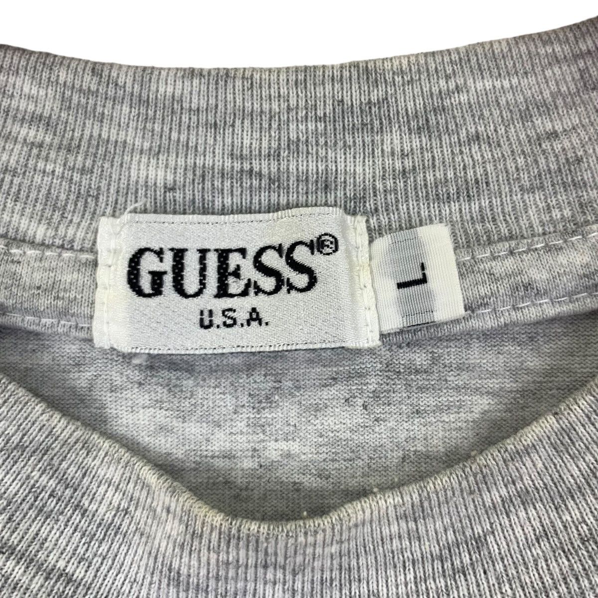 Guess Vintage 1993 GUESS USA RANCH Logo Tee Shirt Top Summer Size US L / EU 52-54 / 3 - 6 Thumbnail