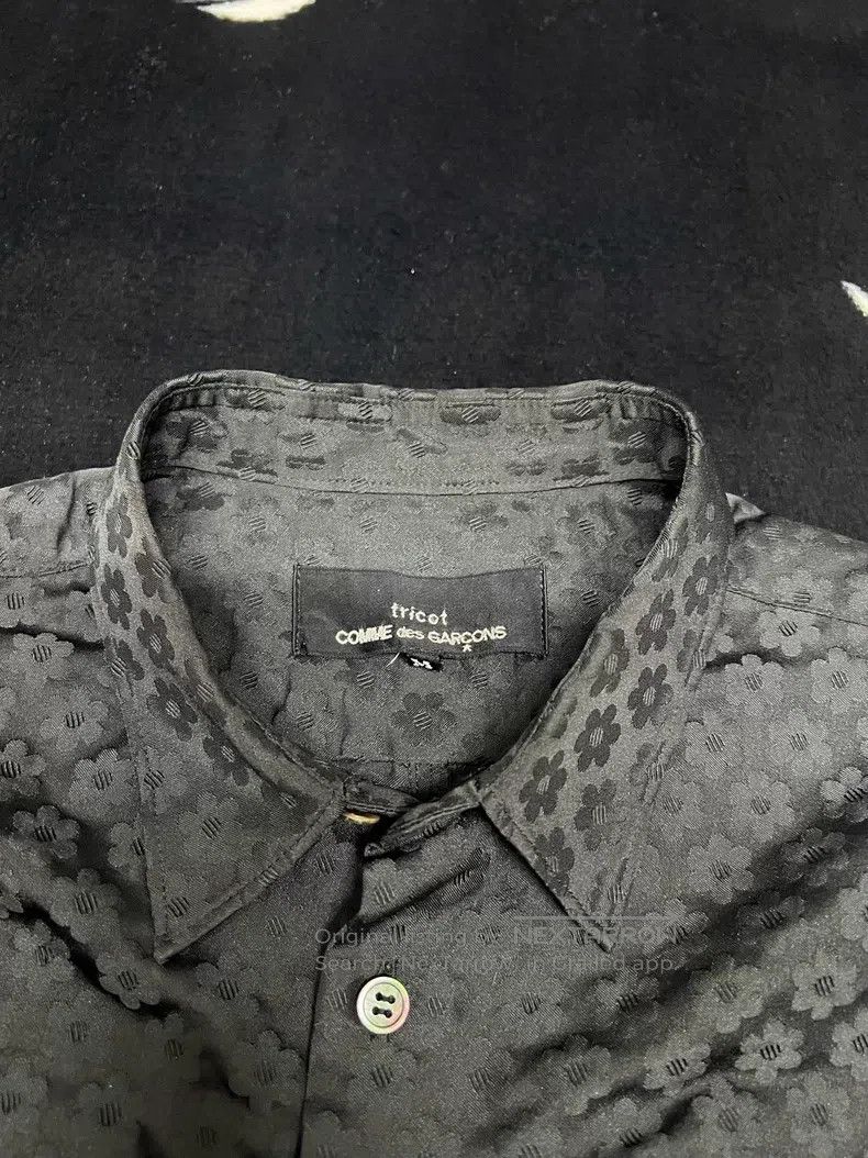 Comme des Garcons Comme Des Garcons Dark Patterned Flower Dress Size M / US 6-8 / IT 42-44 - 3 Thumbnail