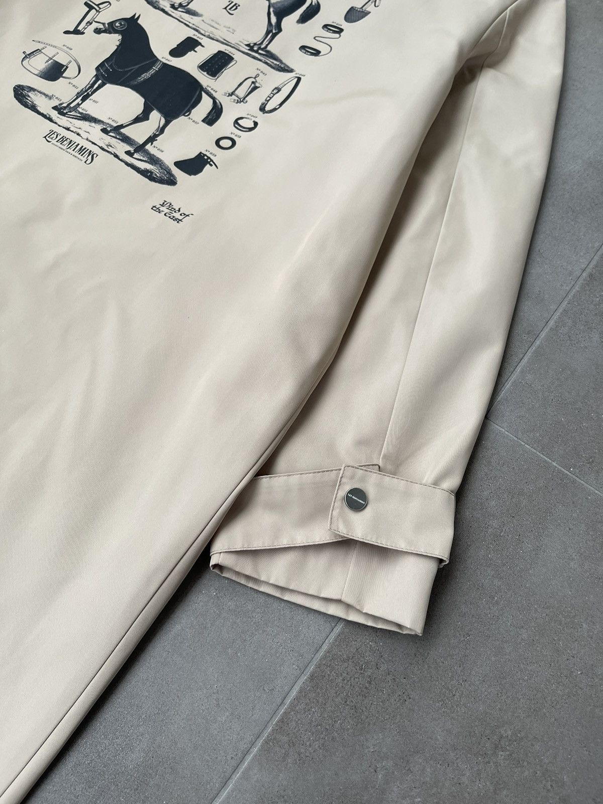 Les Benjamins !DS! SS23 Les Benjamins Horse Logo Beige Coat Size US M / EU 48-50 / 2 - 18 Thumbnail