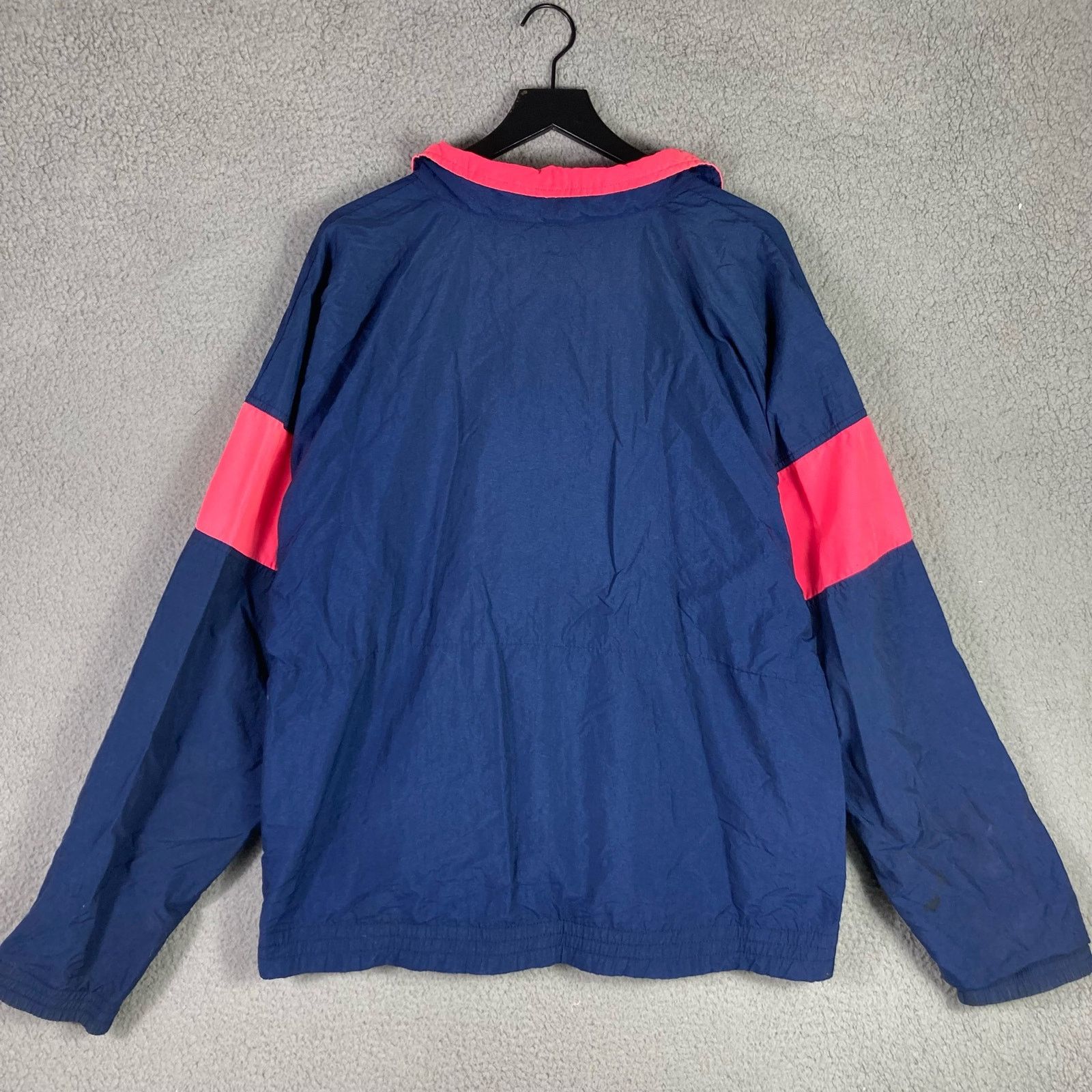Fila Vintage Fila Jacket Neon Pink Blue Made in USA Large Size US L / EU 52-54 / 3 - 6 Thumbnail