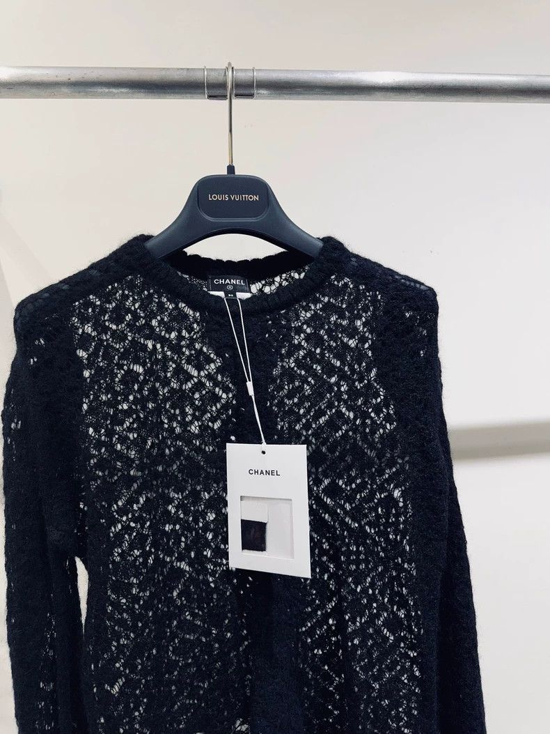 Chanel Chanel 23K horsehair sweater 2503-Nextarrow Size XS / US 0-2 / IT 36-38 - 3 Thumbnail