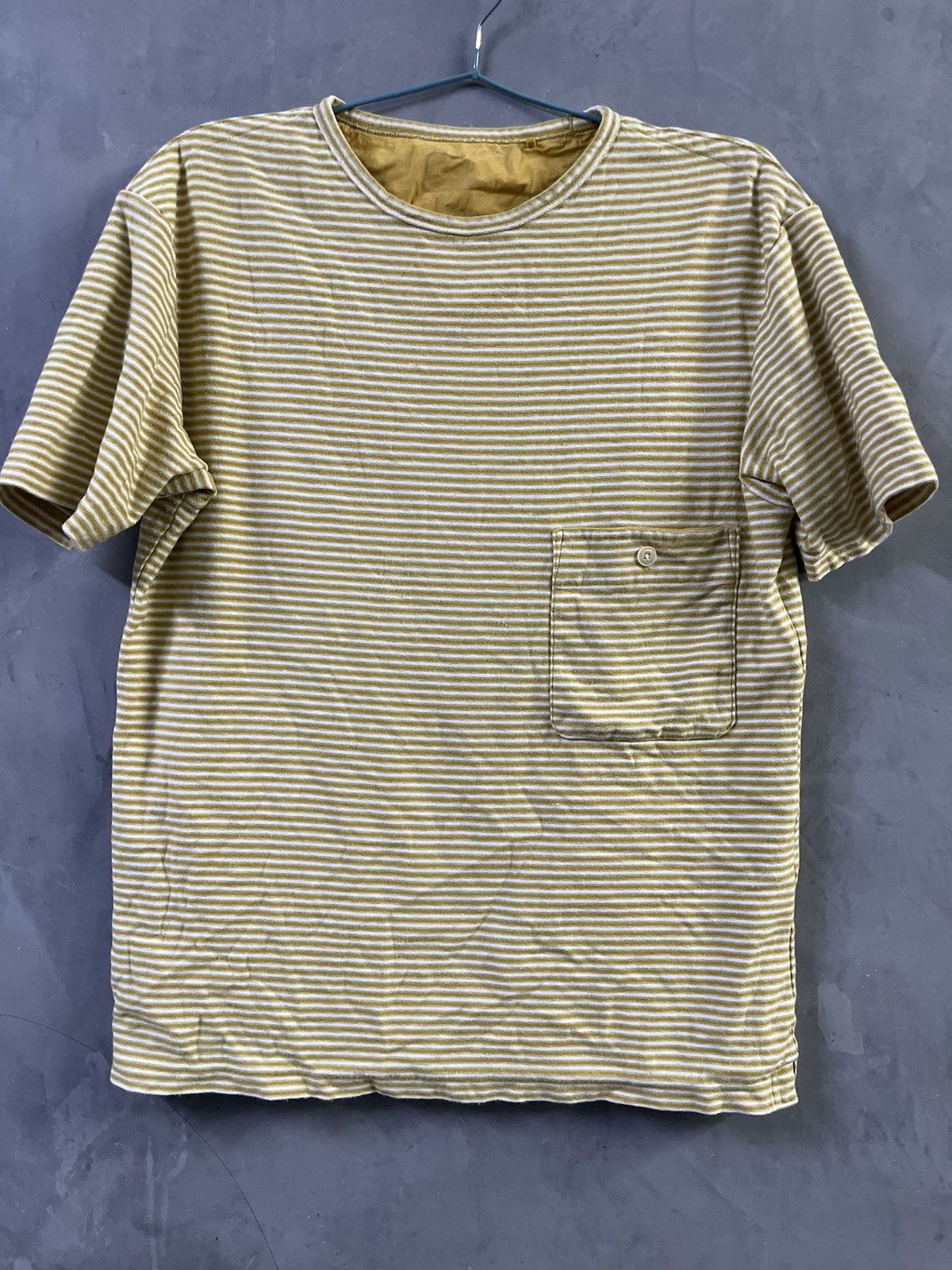 Lemaire × Uniqlo Uniqlo Lemaire Stripes Pocket Tee Size US L / EU 52-54 / 3 - 1 Thumbnail