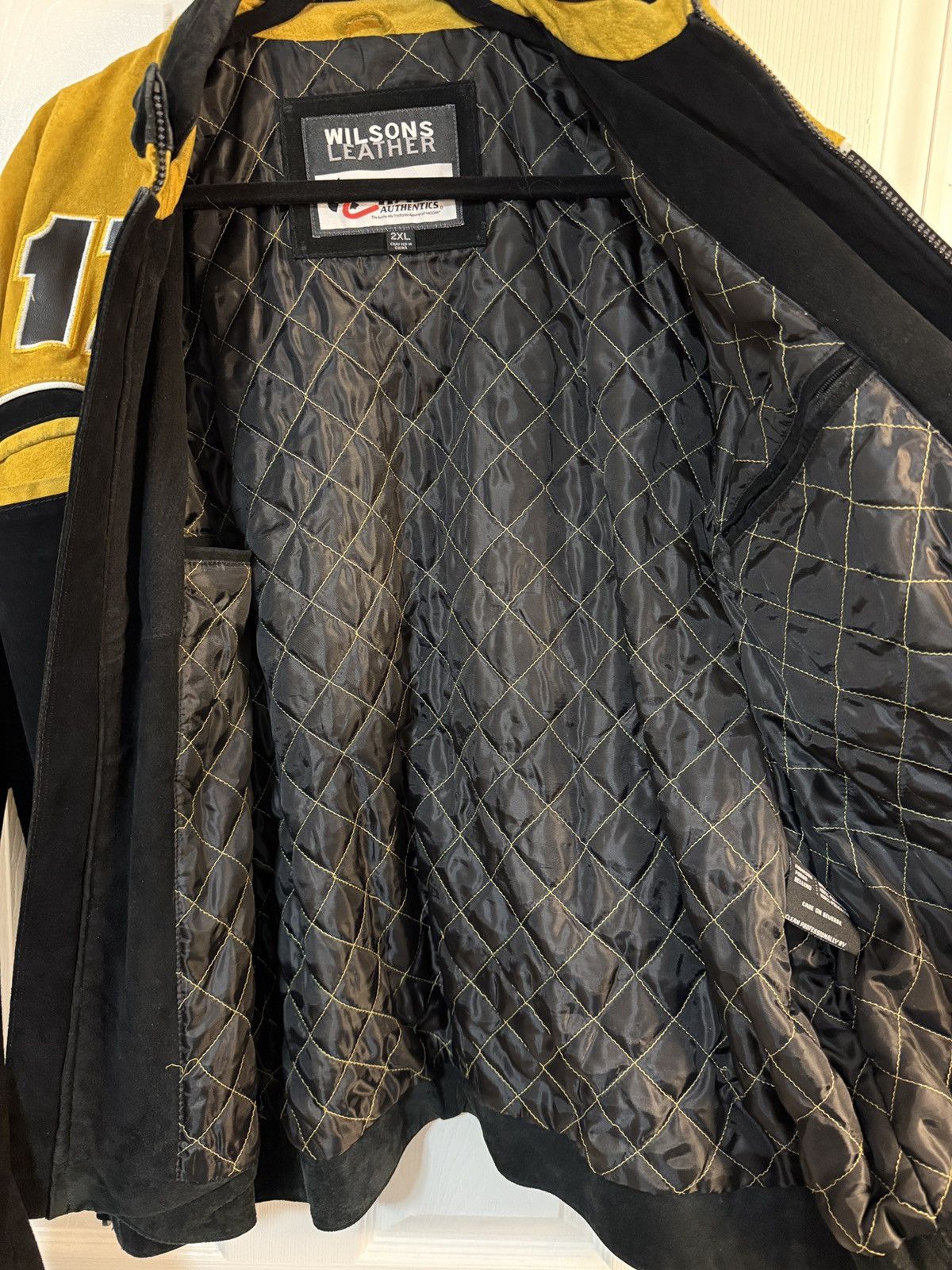 NASCAR NASCAR Leather Racing Jacket Matt Kenseth DeWalt Size US XXL / EU 58 / 5 - 3 Thumbnail