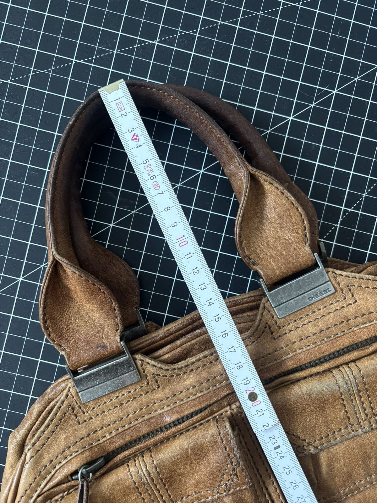 Diesel Vintage Diesel Genuine Leather Shoulder Bag Y2K rare Size ONE SIZE - 15 Thumbnail