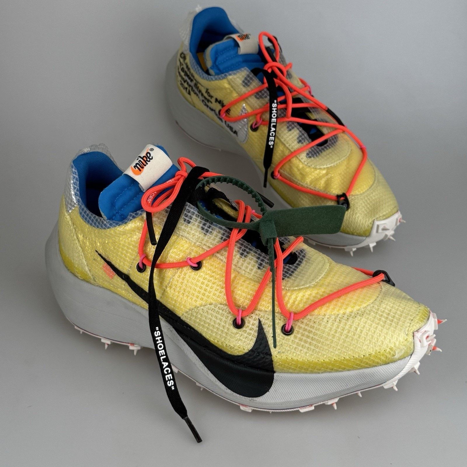 Nike × Off-White Nike Off-White Vapor Street Tour Yellow Wmn Size 12.5 CD8178 Size US 12 / IT 42 - 1 Thumbnail