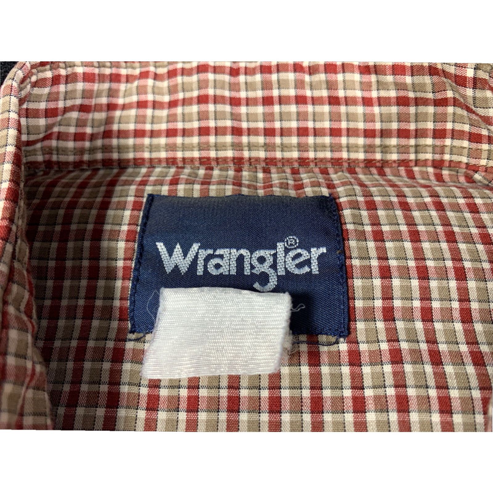 Wrangler Wrangler Western Shirt Men's XL Short Sleeve Plaid Pearl Snaps Button-Up Multicolor Size US XL / EU 56 / 4 - 5 Thumbnail