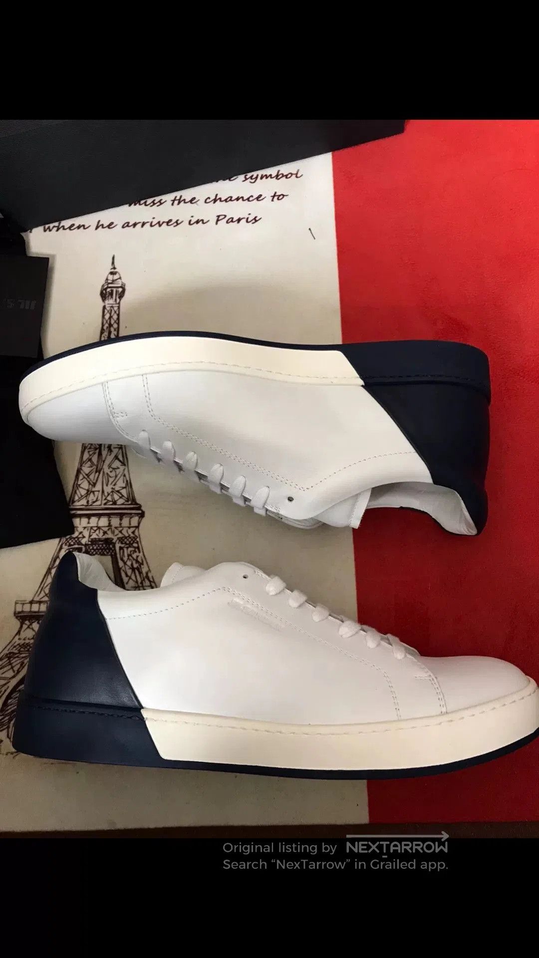 Jil Sander Jil Sander White Leather Sneakers. Size US 9 / EU 42 - 6 Thumbnail