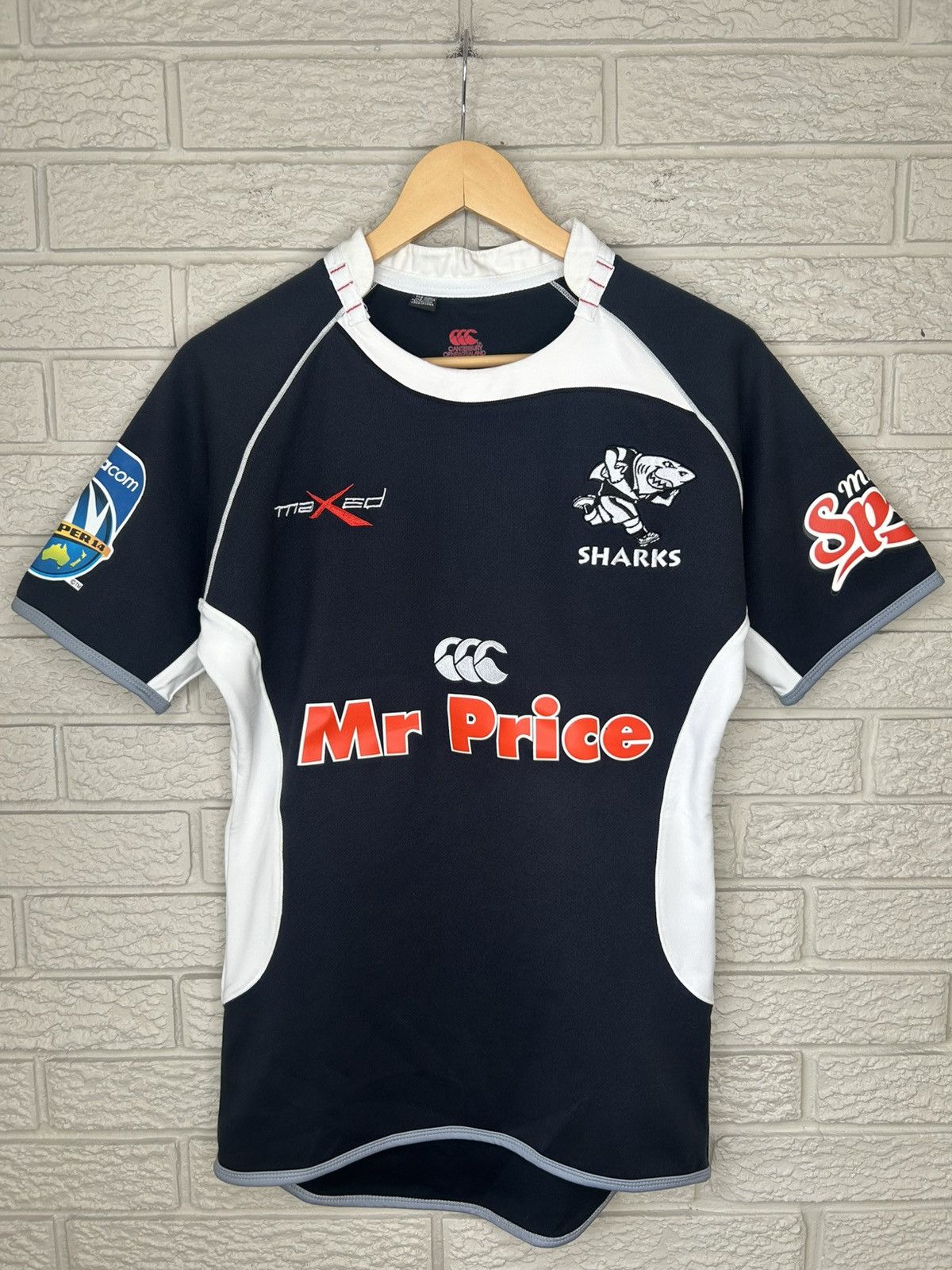 Canterbury of New Zealand Vintage Canterbury Natal Sharks Rugby Jersey Size US S / EU 44-46 / 1 - 1 Thumbnail