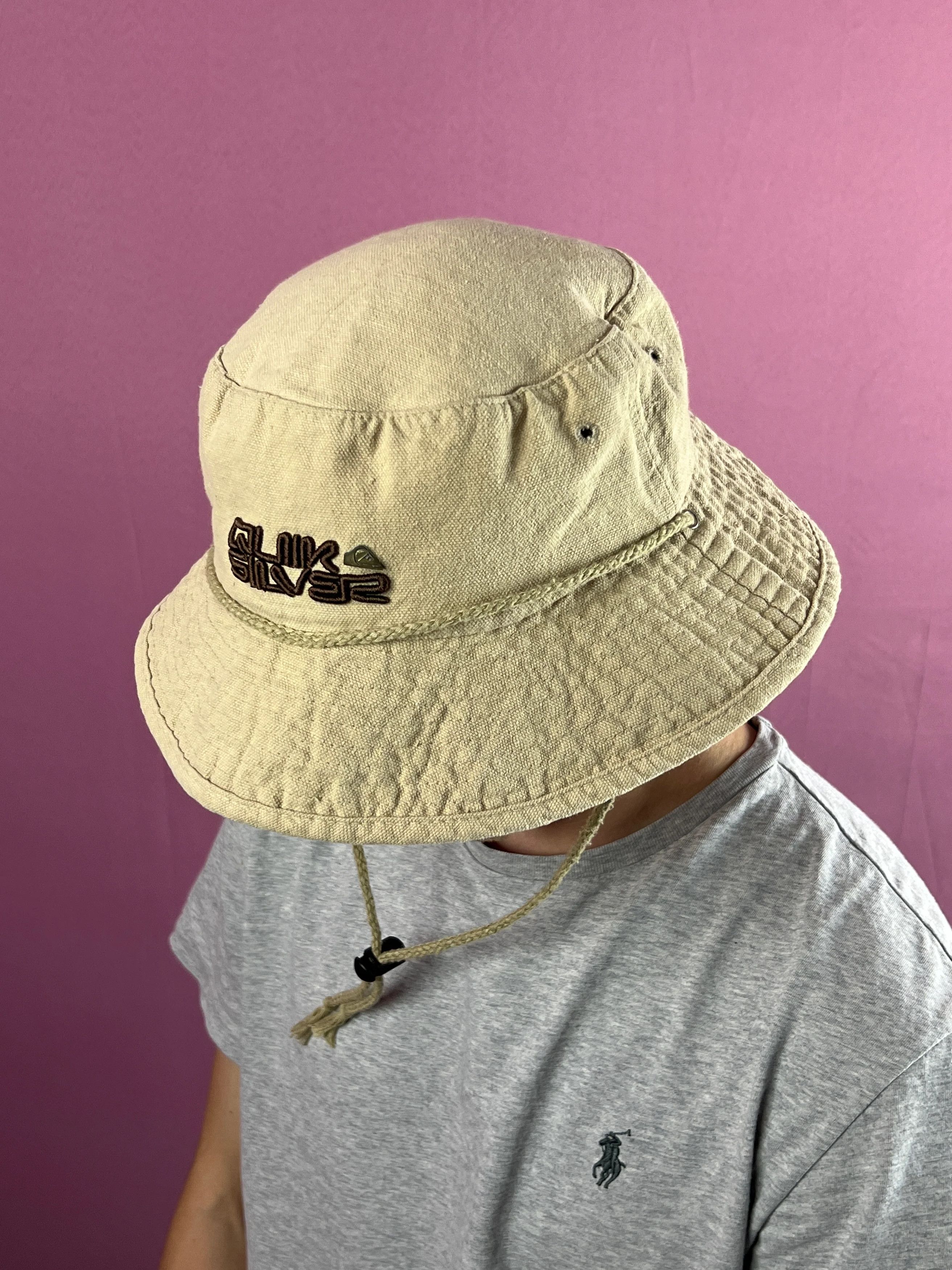 Quiksilver Quiksilver Vintage Men's Linen Bucket Hat Size ONE SIZE - 1 Thumbnail