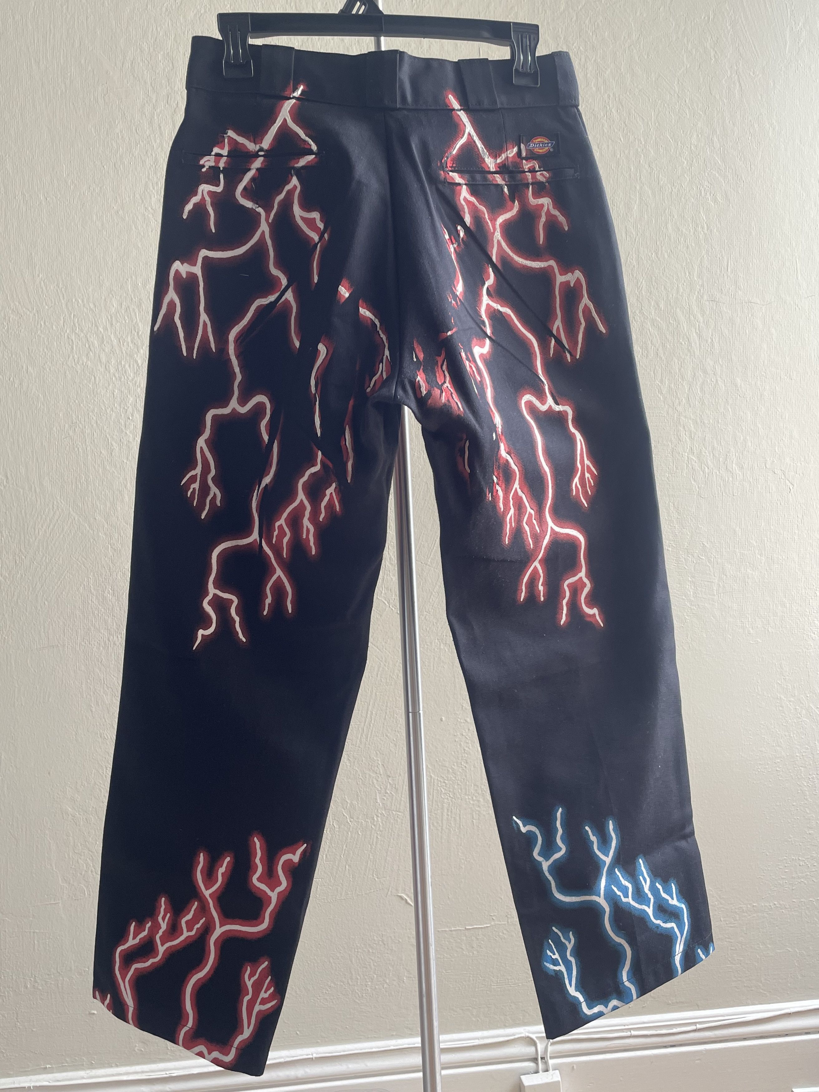 Dickies × Msftsrep MSFTSrep x Dickies Lightning Pants by Jaden Smith Size US 30 / EU 46 - 2 Thumbnail