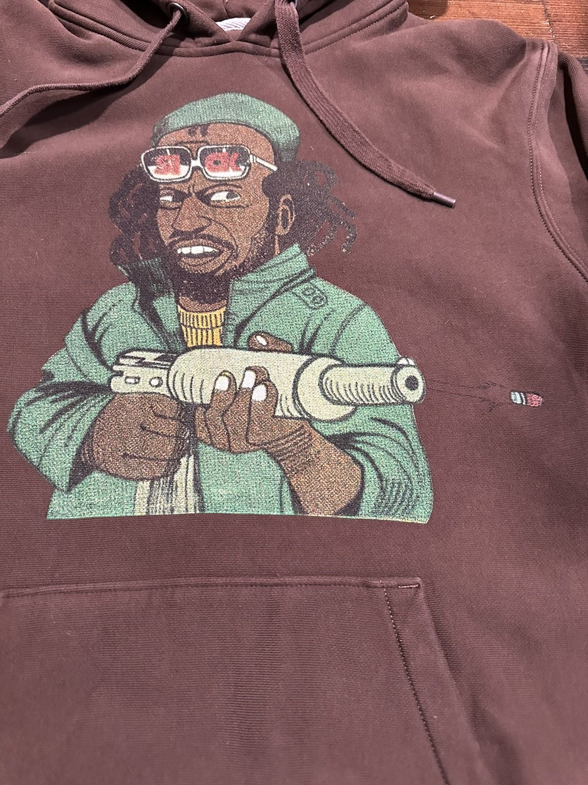 Action Bronson × Band Tees × Earl Sweatshirt Earl sweatshirt x Action Bronson nba tour hoodie Size US L / EU 52-54 / 3 - 2 Thumbnail
