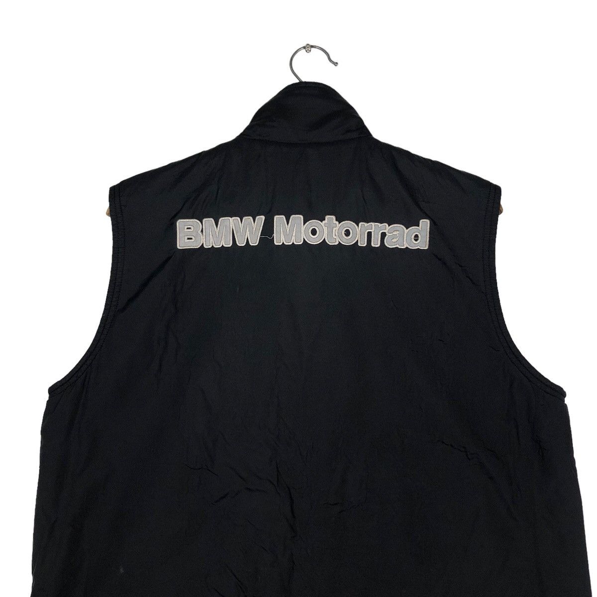 Japanese Brand 🔥Vintage Vest Puffer Down BMW Motorrad Big Logo Spell Out Size US L / EU 52-54 / 3 - 9 Thumbnail