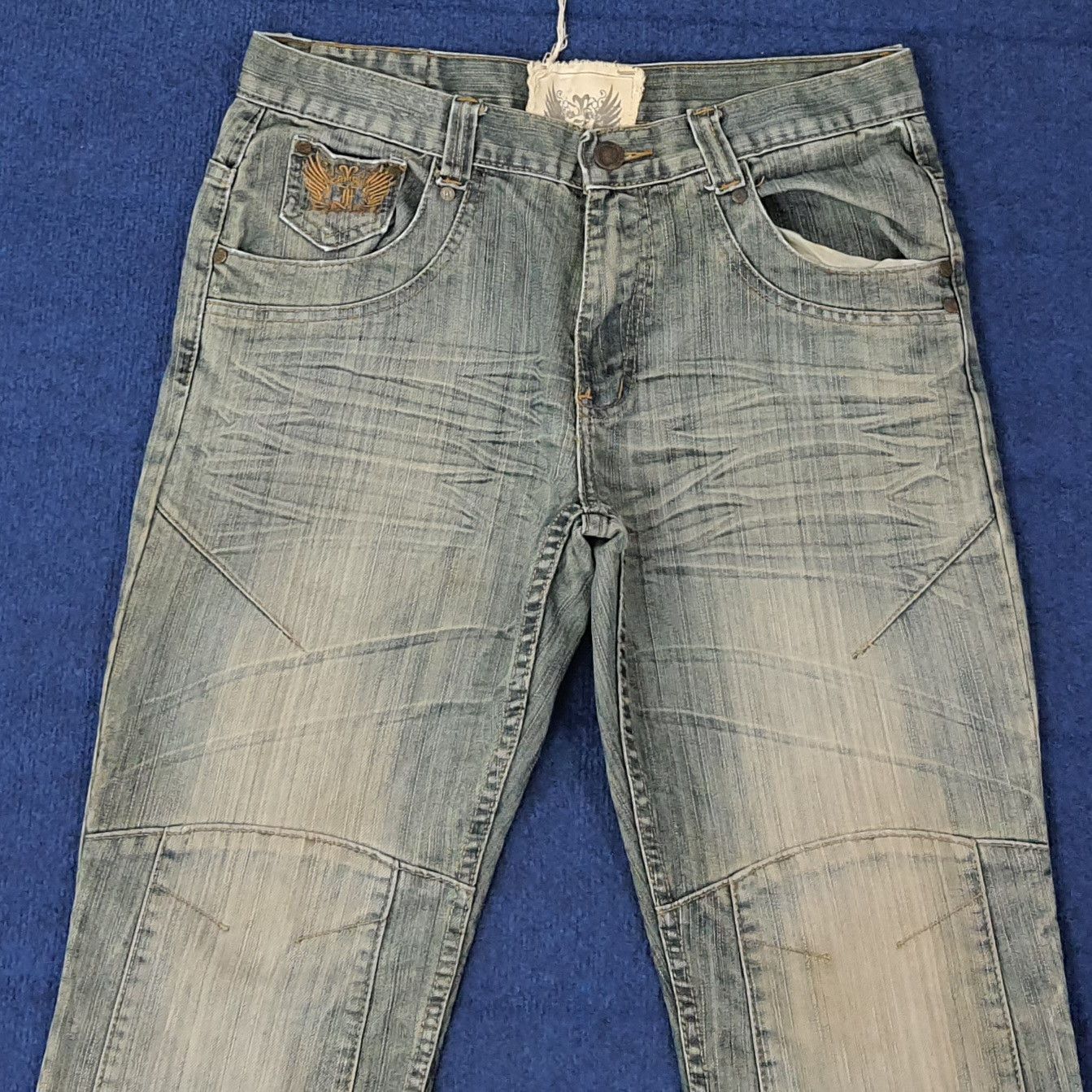 FUSAI Vintage FUSAI Focus USA Y2K Jeans C258N25 Size US 33 - 5 Thumbnail