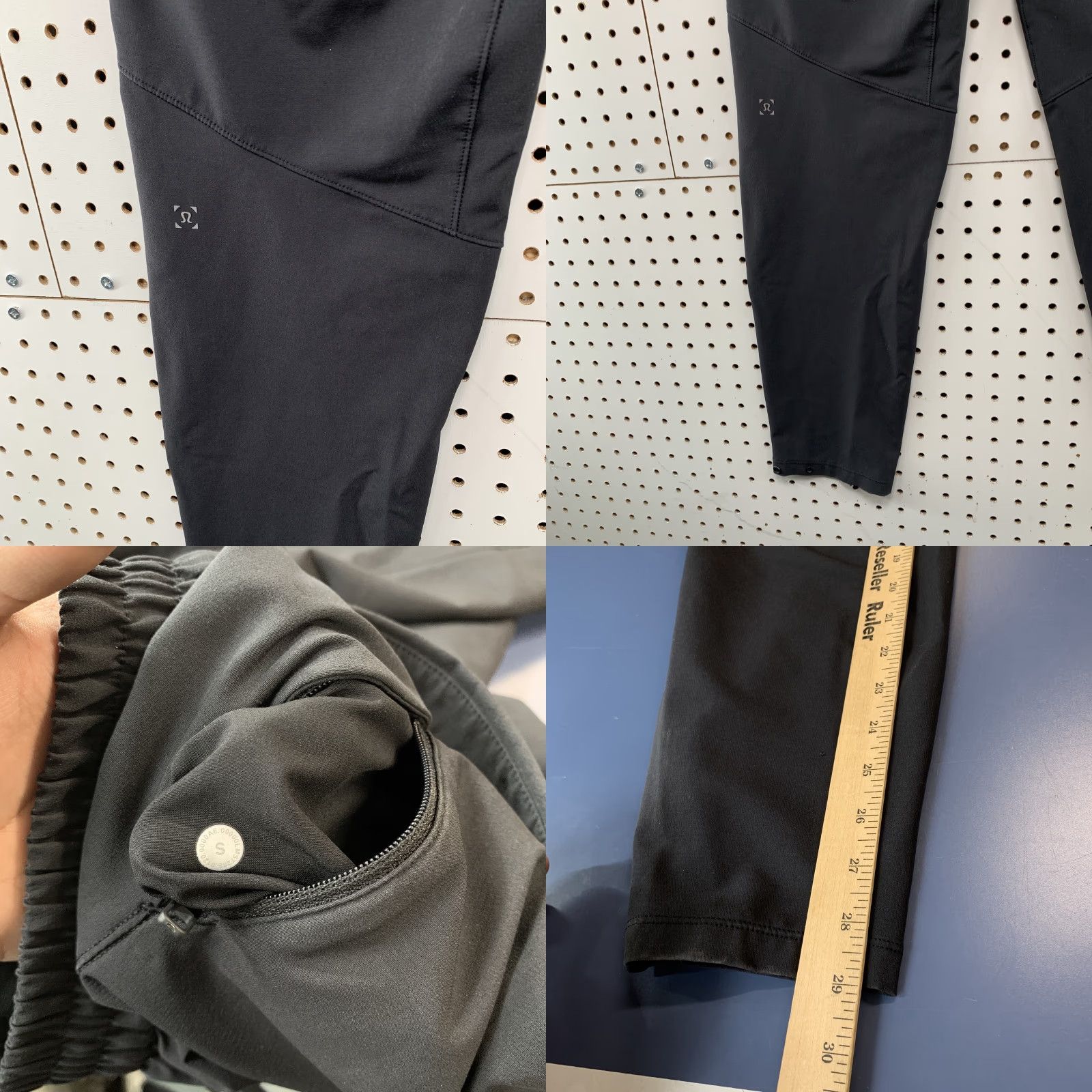 Lululemon Lululemon ABC Joggers Mens Size Small Black Drawstring Activewear Pants 28x29 Black 29 In 28 In Size US 29 - 8 Thumbnail