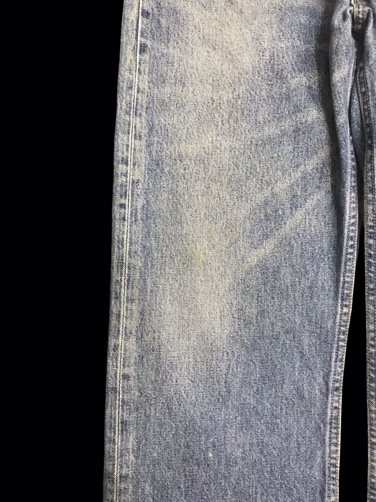 Levi's 💥VTG💥 Levis 501 Regular Medium Wash Distressed Denim F164 Size US 33 - 6 Thumbnail