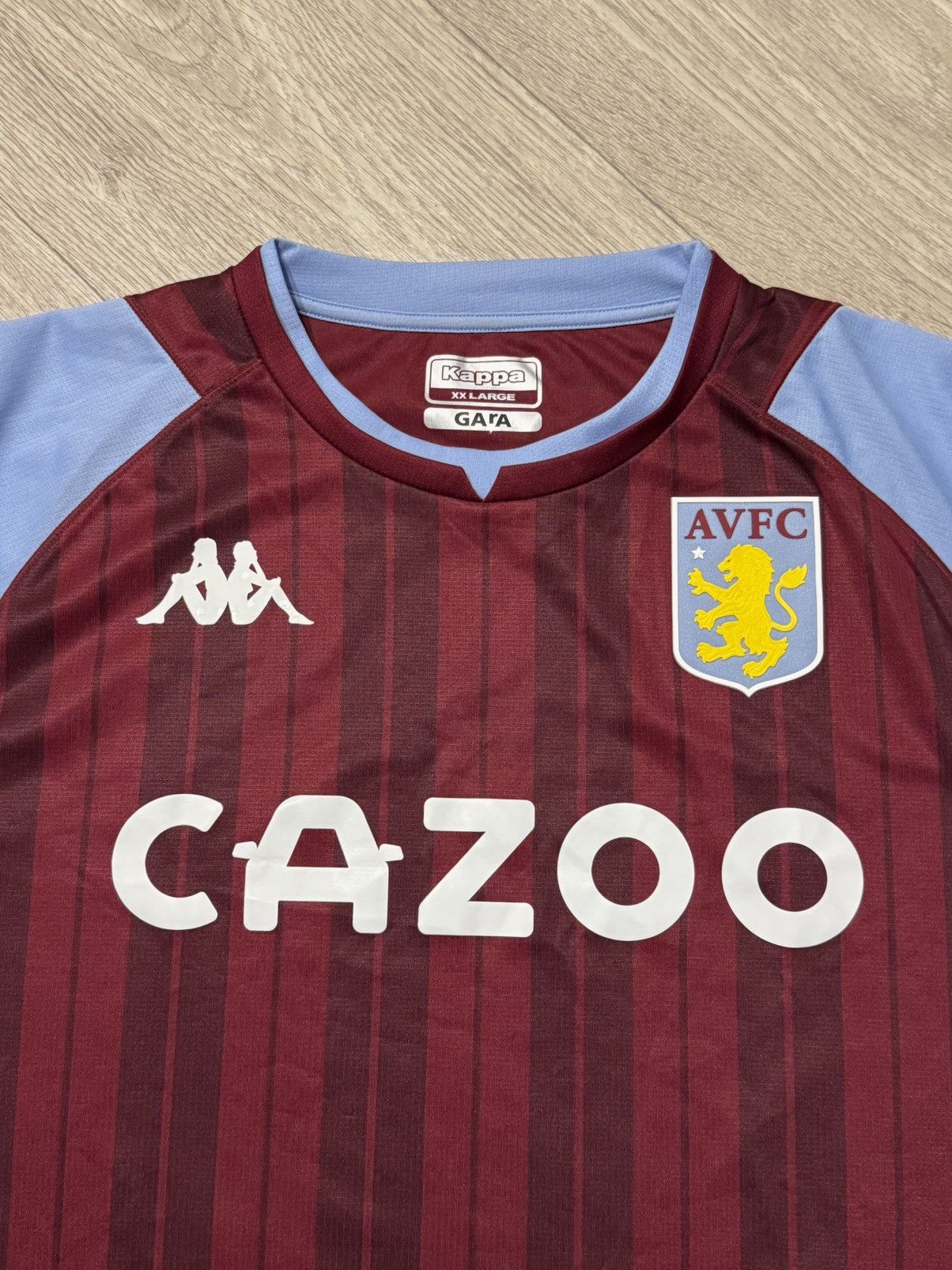 Kappa 🔷Kappa Aston Villa 2021/22 Soccer jersey🔷 Size US XXL / EU 58 / 5 - 3 Thumbnail