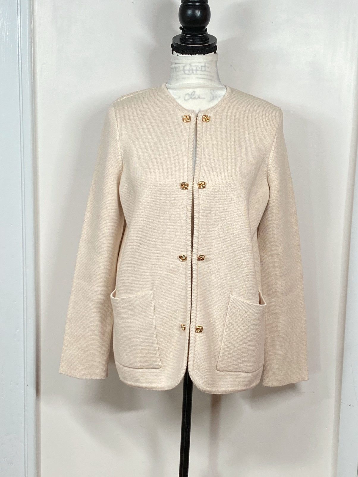 CAMI NYC Cami NYC Allen Cotton-Cashmere Crewneck Cardigan size S Size S / US 4 / IT 40 - 7 Thumbnail