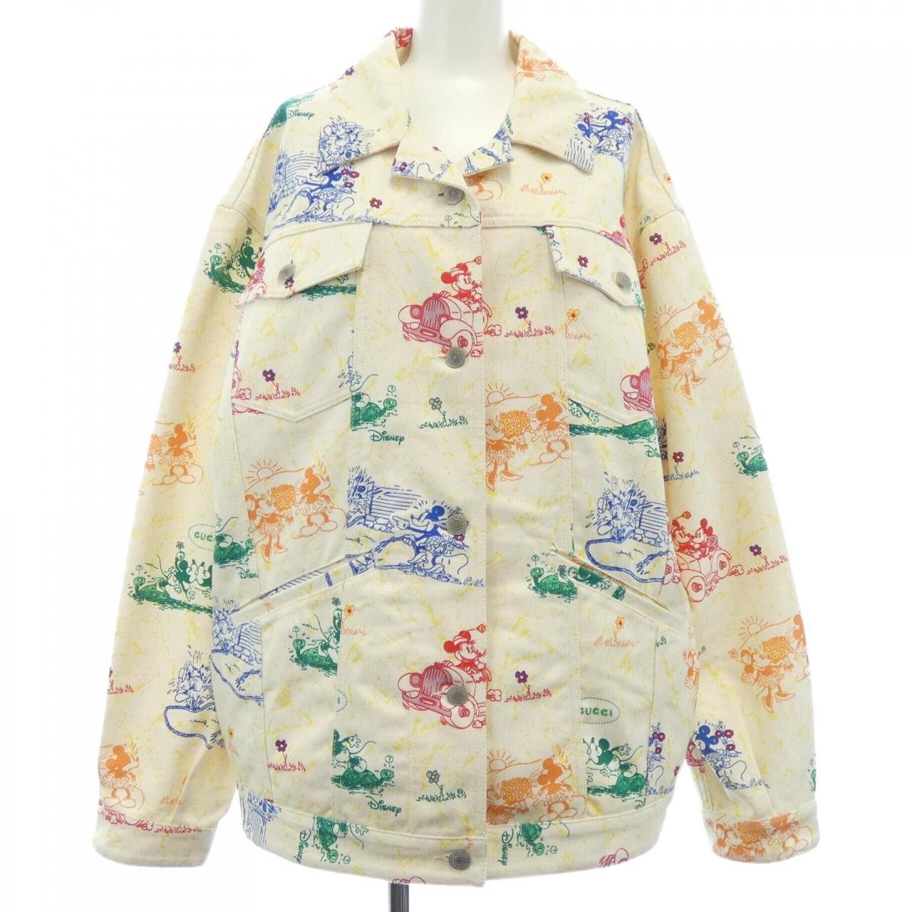 Gucci Gucci DISNEY Denim Jacket Denim Outerwear 546642 XDA28 DUTY FREE for USA