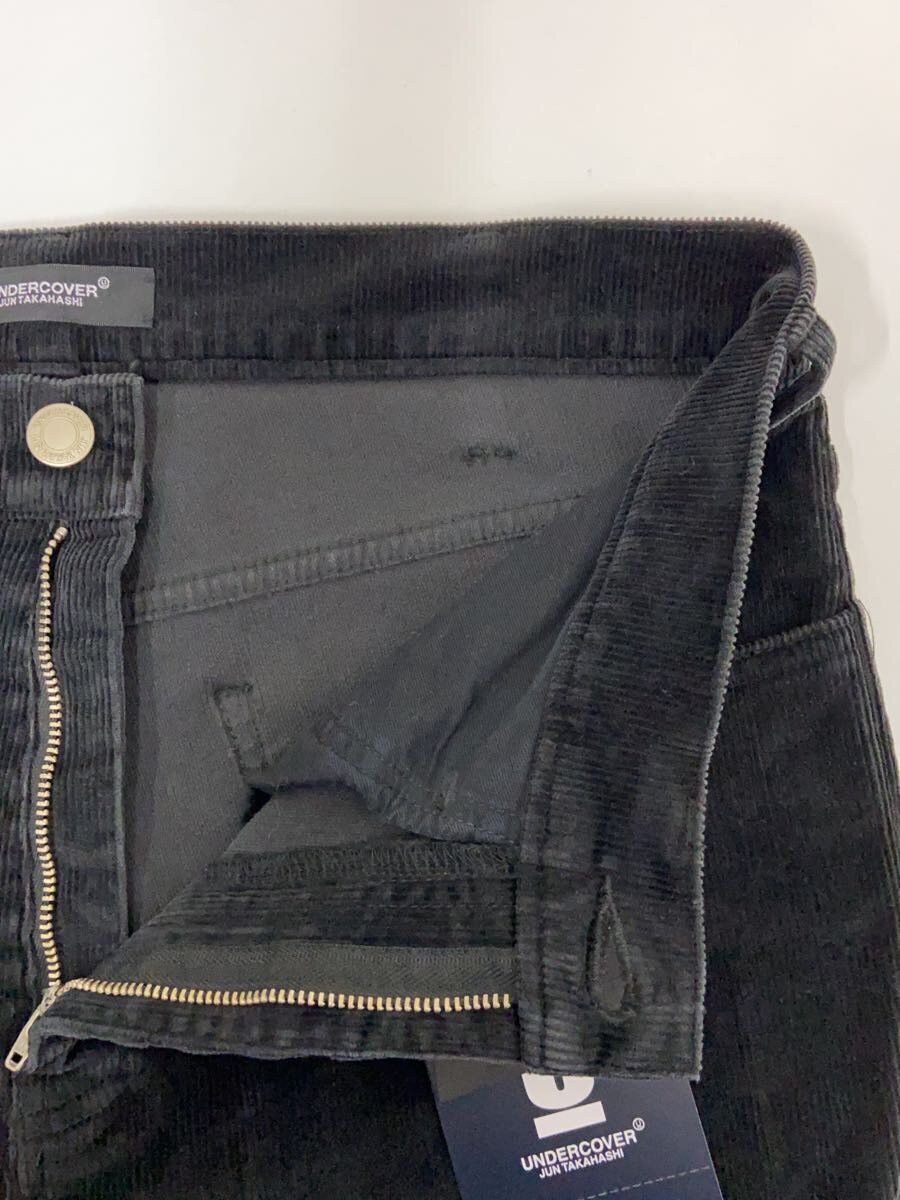 Undercover Undercover Line Paint Slim Corduroy Pants Black Size US 32 / EU 48 - 3 Thumbnail