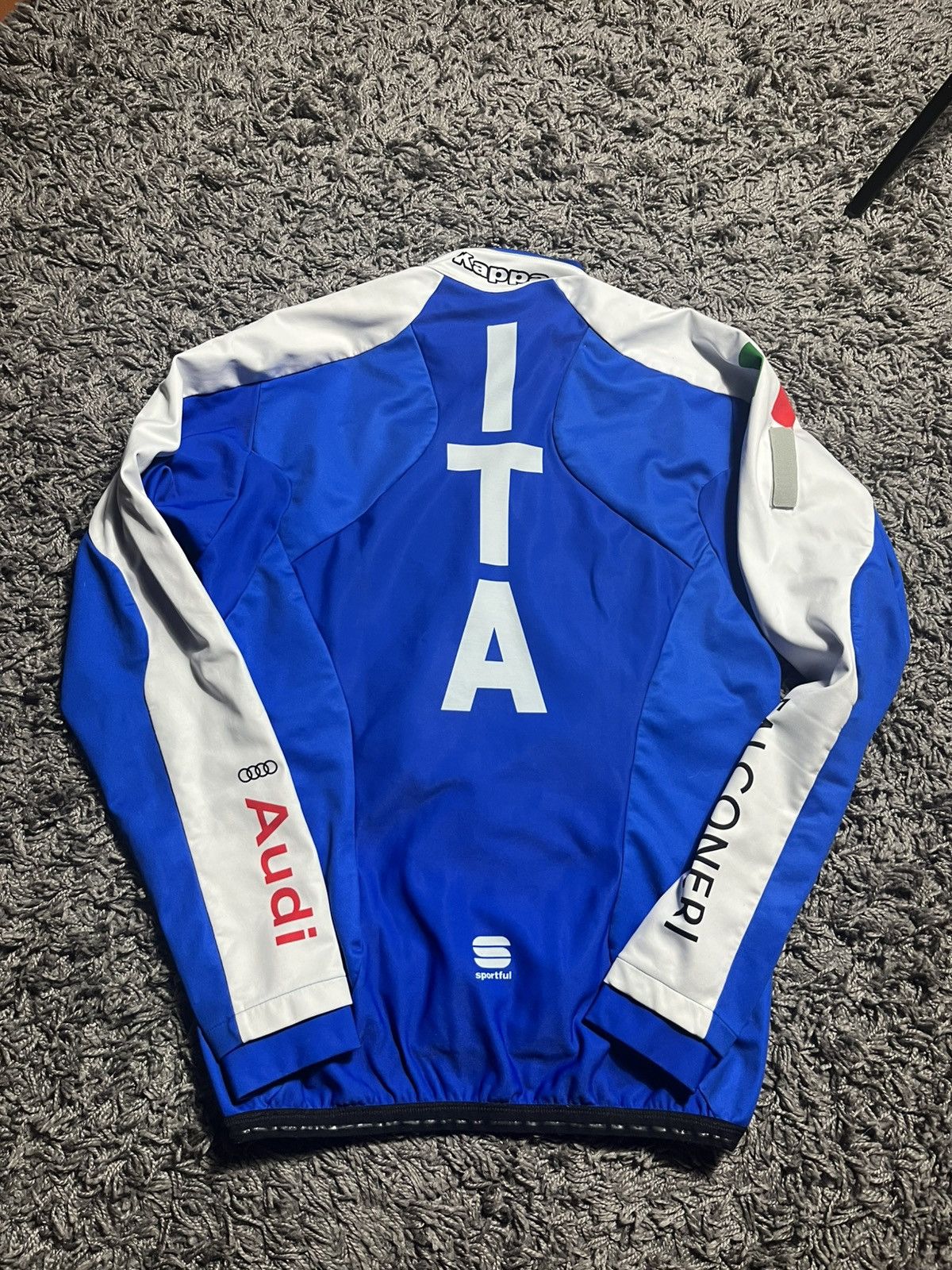 Kappa Sportful x Kappa x Audi FISI Italian Ski Team Warm-up Jacket Size US XL / EU 56 / 4 - 6 Thumbnail