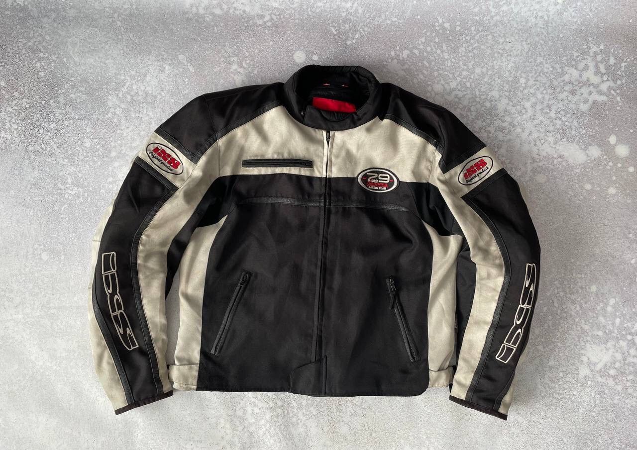 Other Vintage IXS Motorcycle Moto Racing Jacket Big Logo Y2K Rare Size US L / EU 52-54 / 3 - 1 Thumbnail