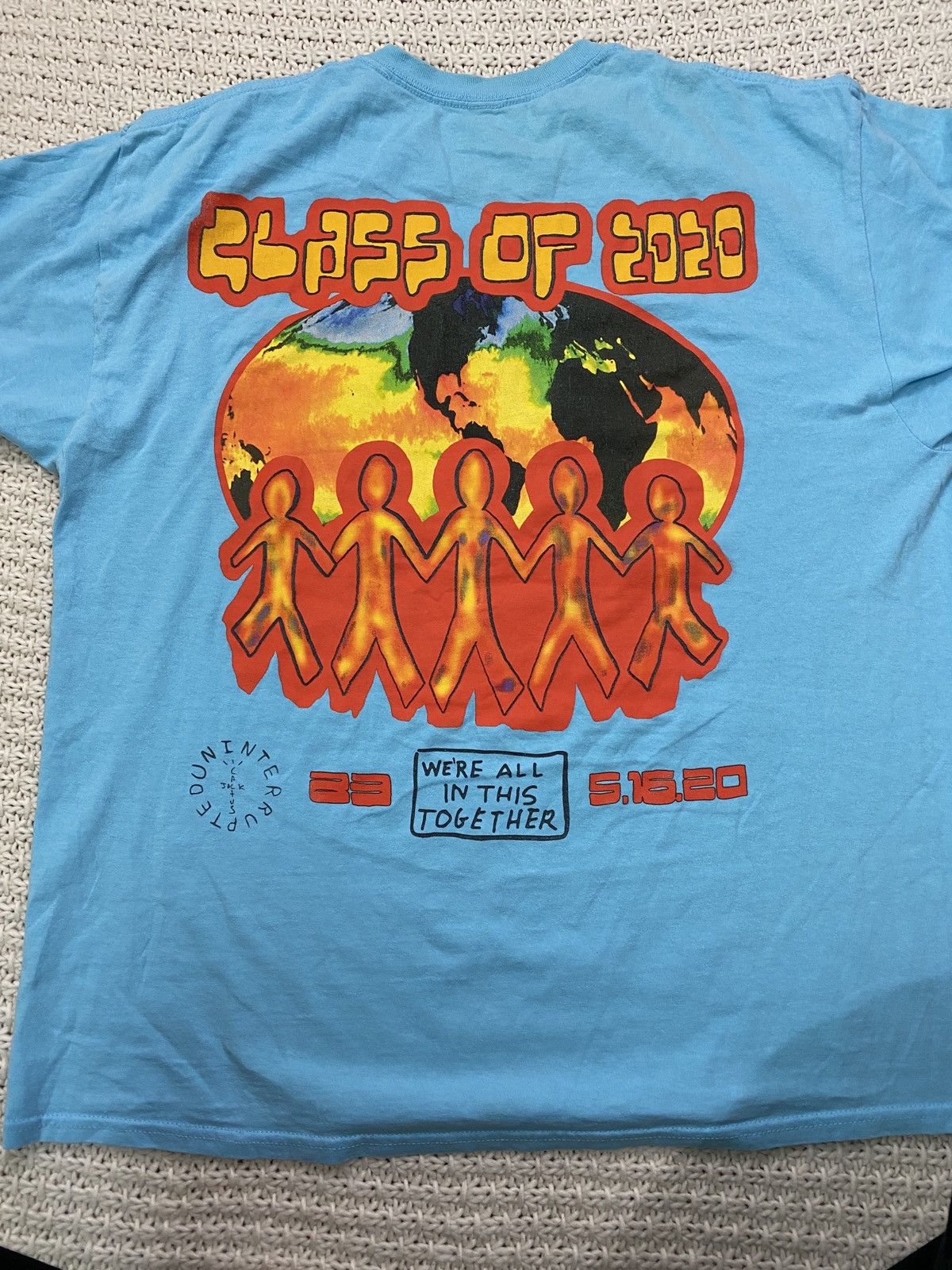 Travis Scott Cactus Jack Travis Scott C/O 2020 Tee Shirt Size US XL / EU 56 / 4 - 2 Thumbnail