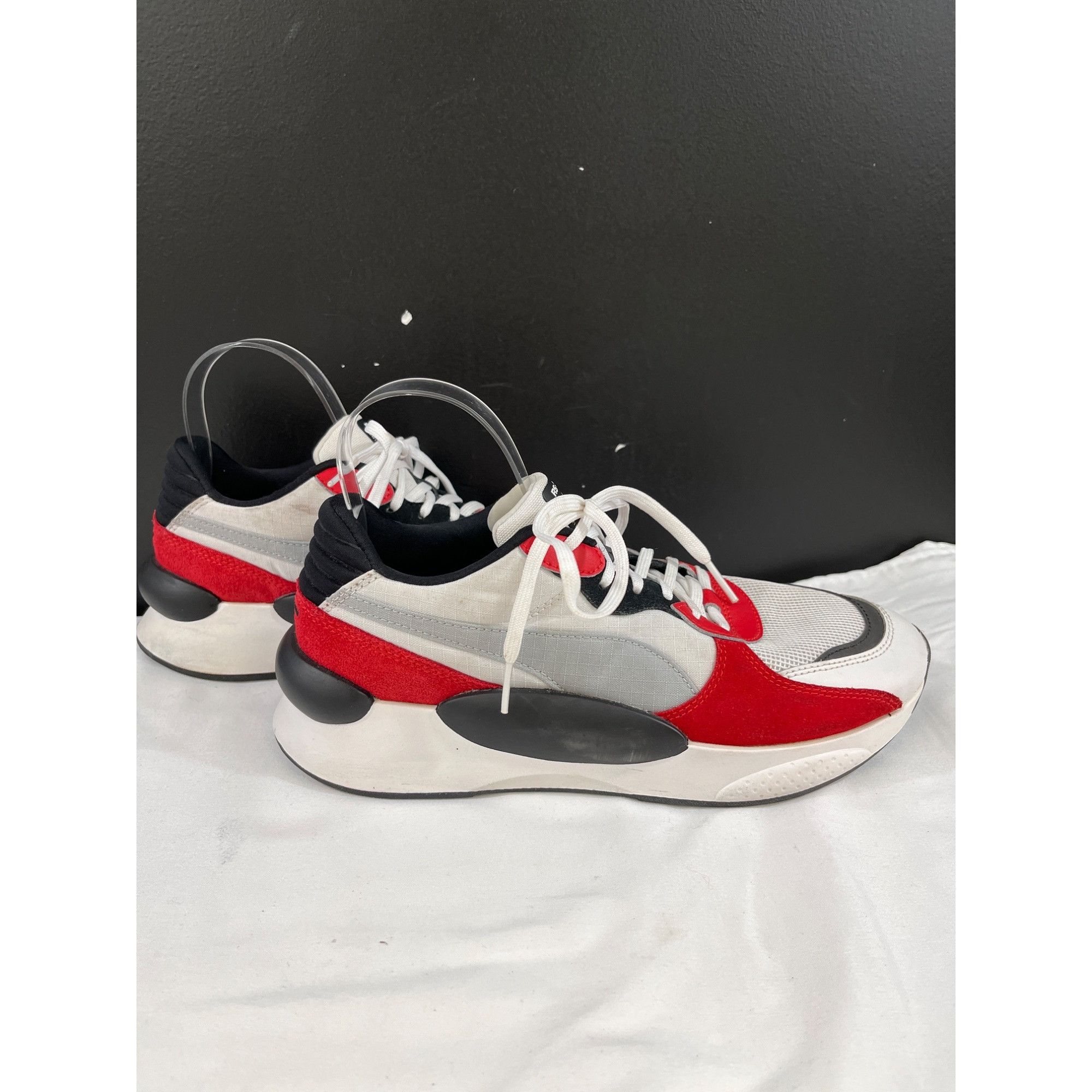 Puma Puma RS 9.8 Men's Red & White Running Sneakers Size 7.5 SKU Size US 7.5 / EU 40-41 - 1 Thumbnail