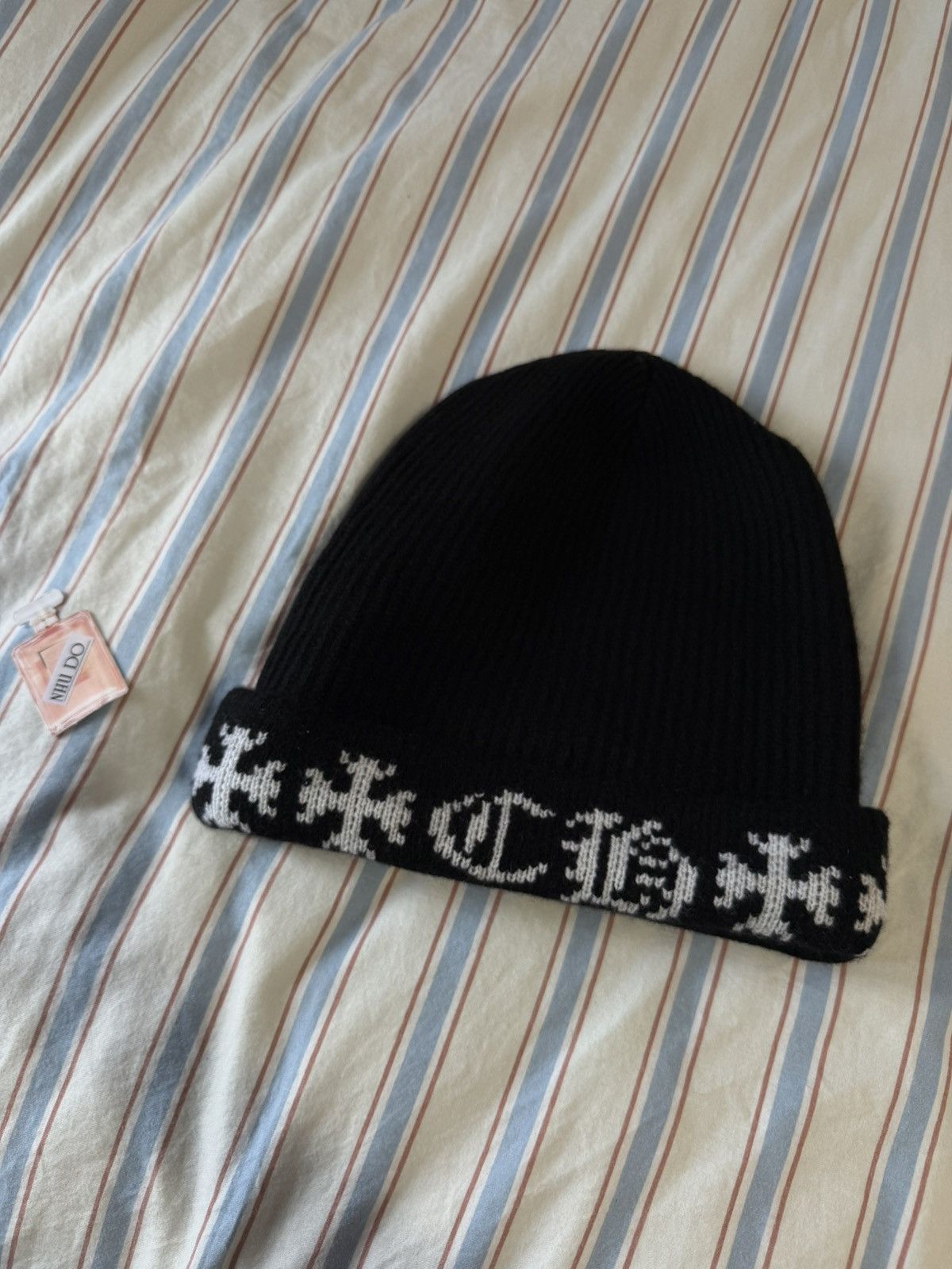 Chrome Hearts Chrome Hearts Big Daddy Cross Beanie - Cashmere - black Size ONE SIZE - 2 Thumbnail