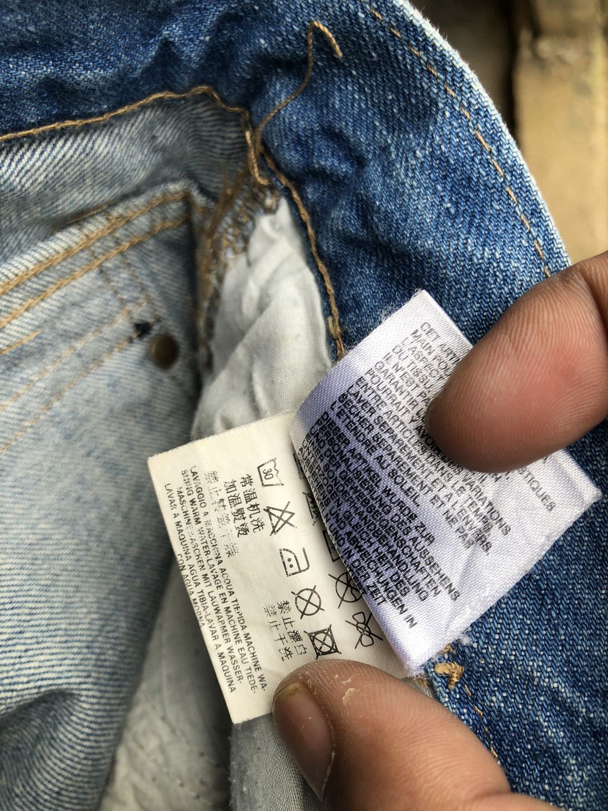 Replay Replay Jeans Destress Denim Straight Cut Size US 32 / EU 48 - 10 Thumbnail